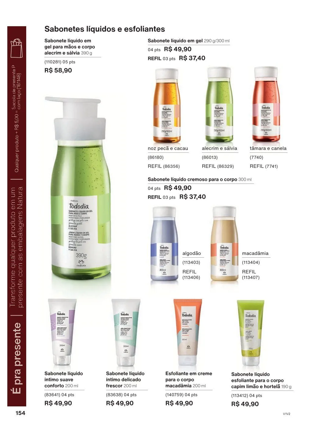Encarte de Natura Ofertas 1 de outubro até 31 de outubro 2025 - Pagina 154