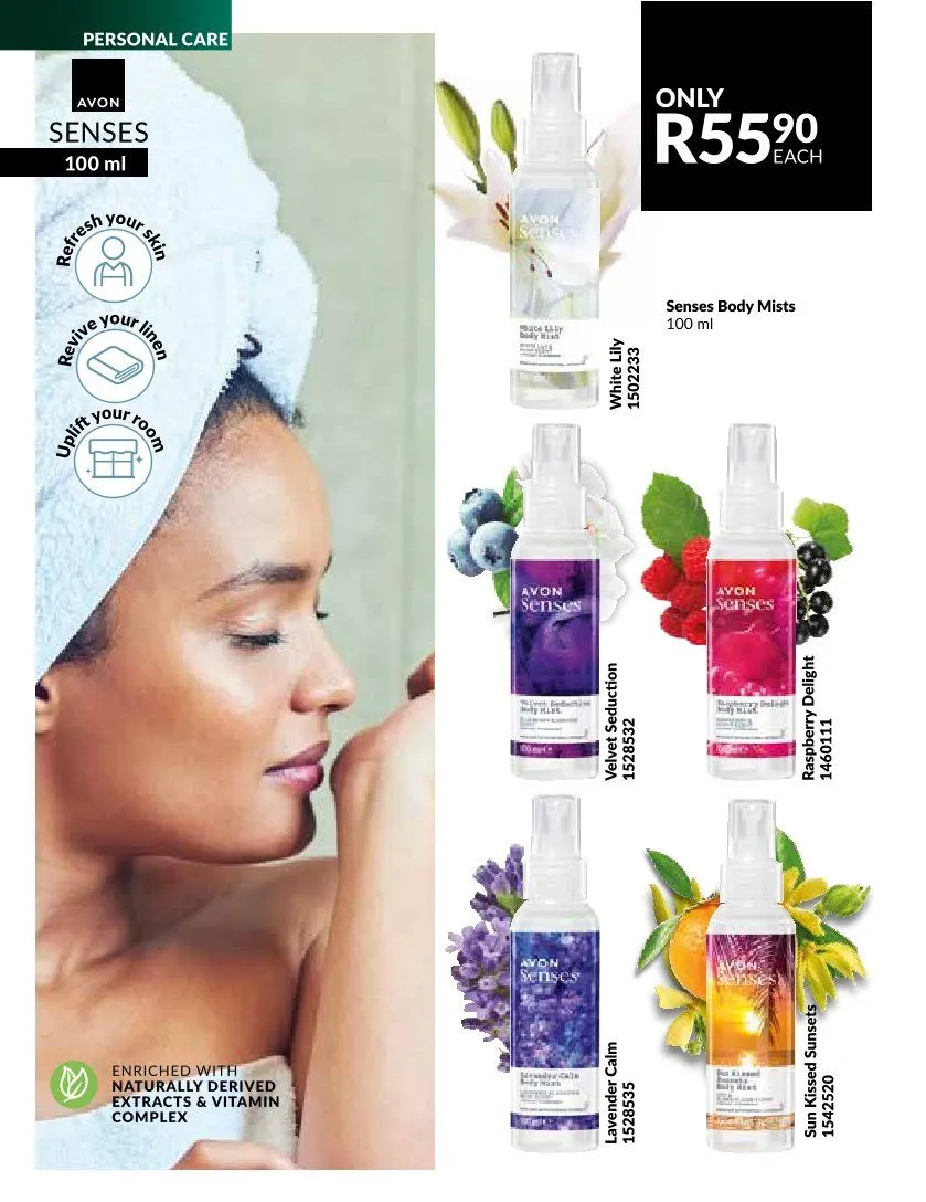 Avon Sales from 1 August to 31 August 2025 - Catalogue Page 179