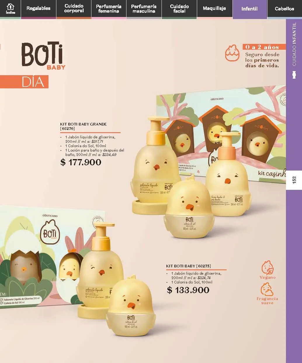 Encarte de  Folhetos O Boticário 1 de maio até 31 de maio 2026 - Pagina 155