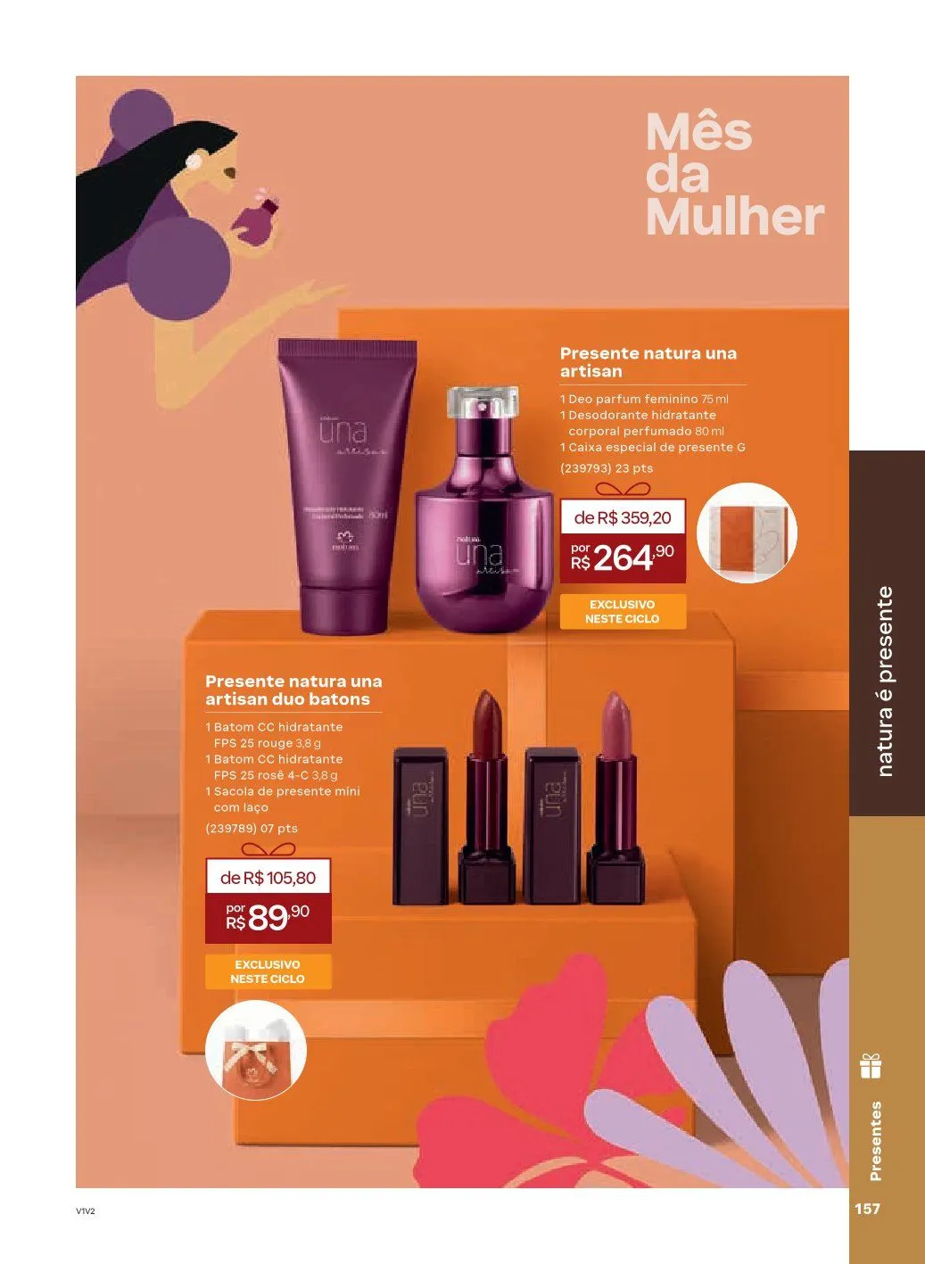 Encarte de NATURA 1 de abril até 30 de abril 2026 - Pagina 157