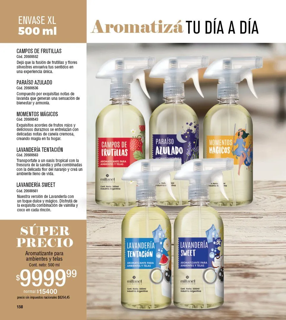 Ofertas de  Ofertas Millanel  27 de abril al 24 de mayo 2026 - Página 158 del catálogo