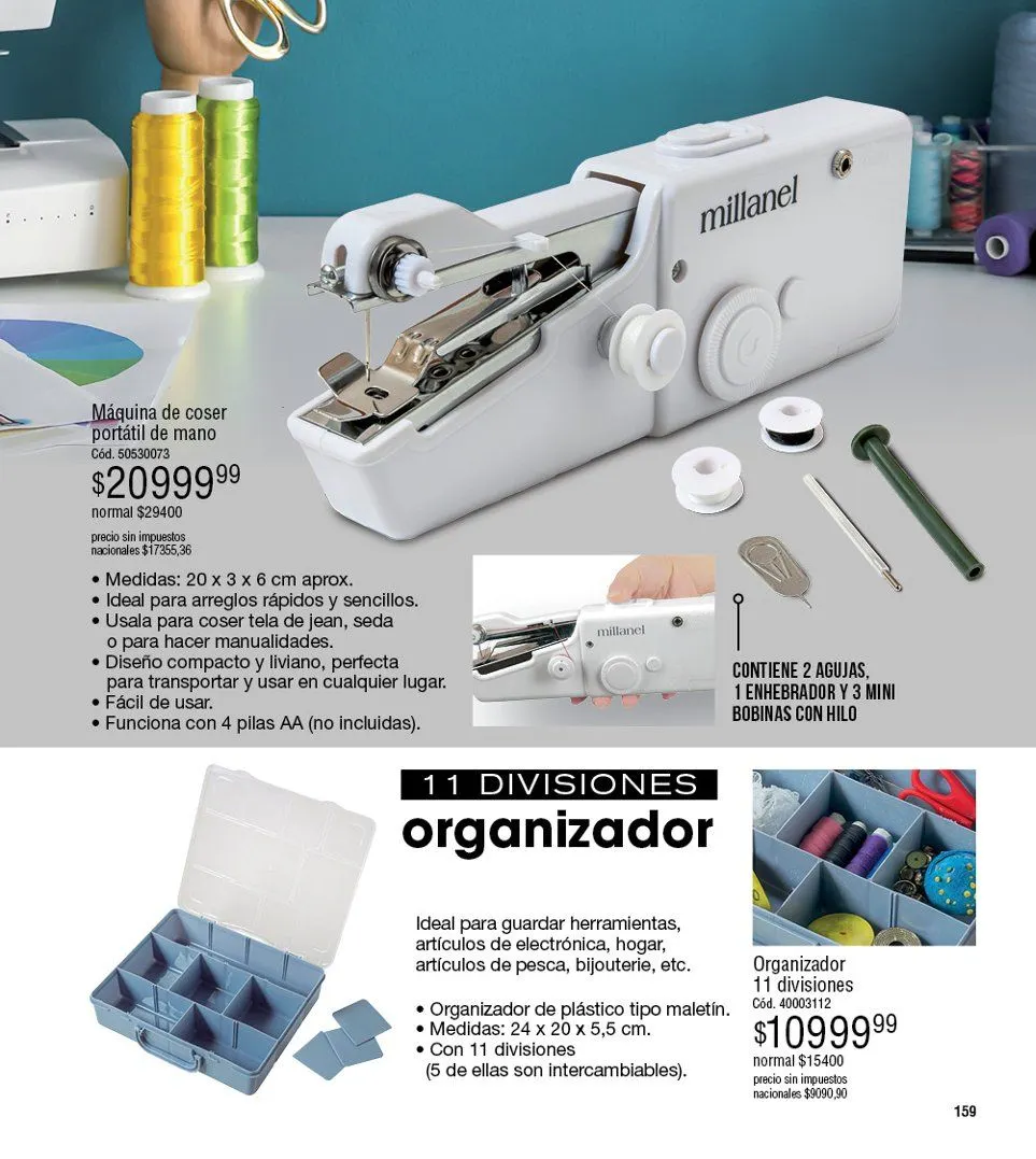 Ofertas de Catalogo Millanel 20 de octubre al 10 de noviembre 2025 - Página 159 del catálogo