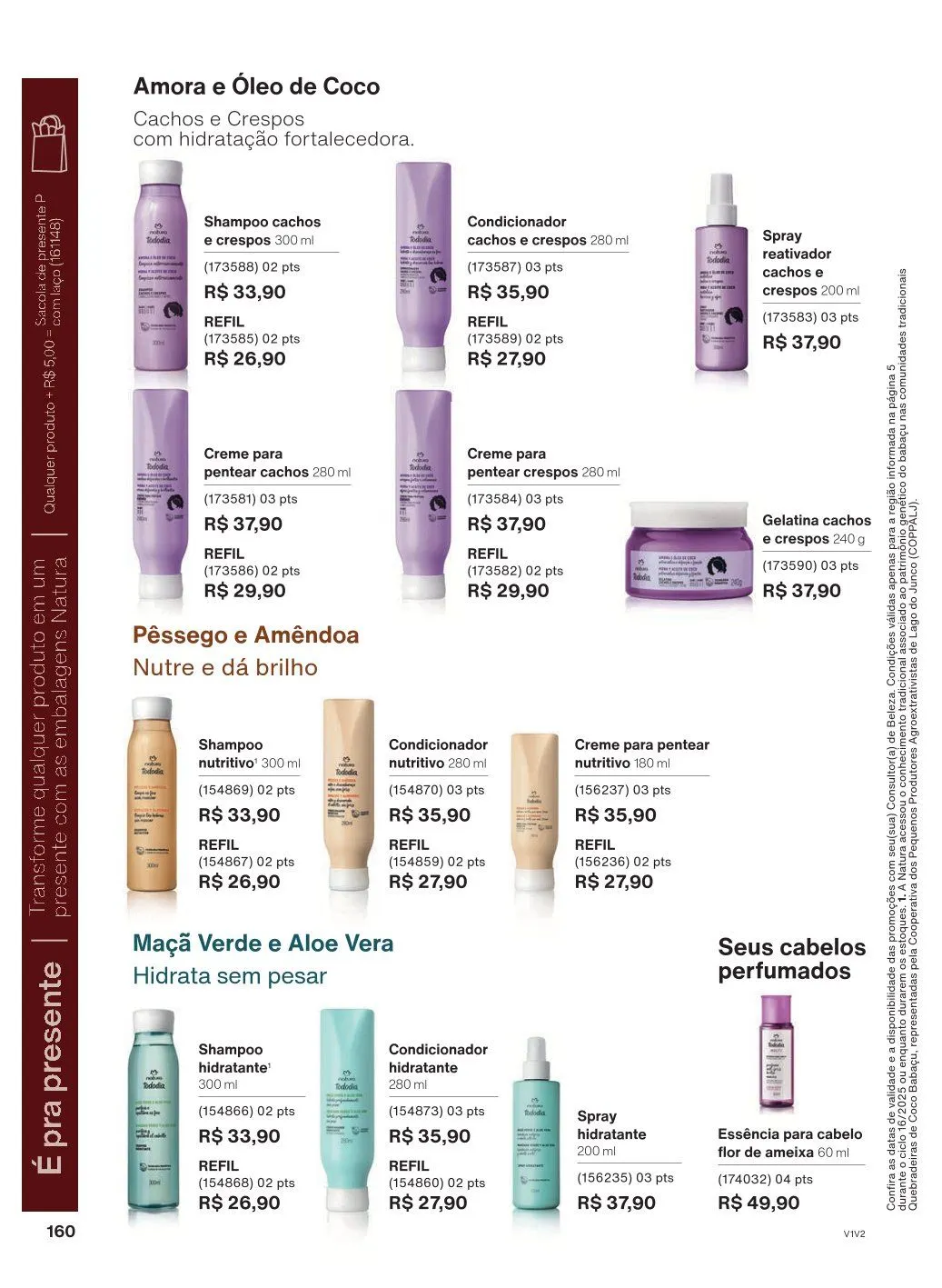 Encarte de Natura Ofertas 1 de outubro até 31 de outubro 2025 - Pagina 160