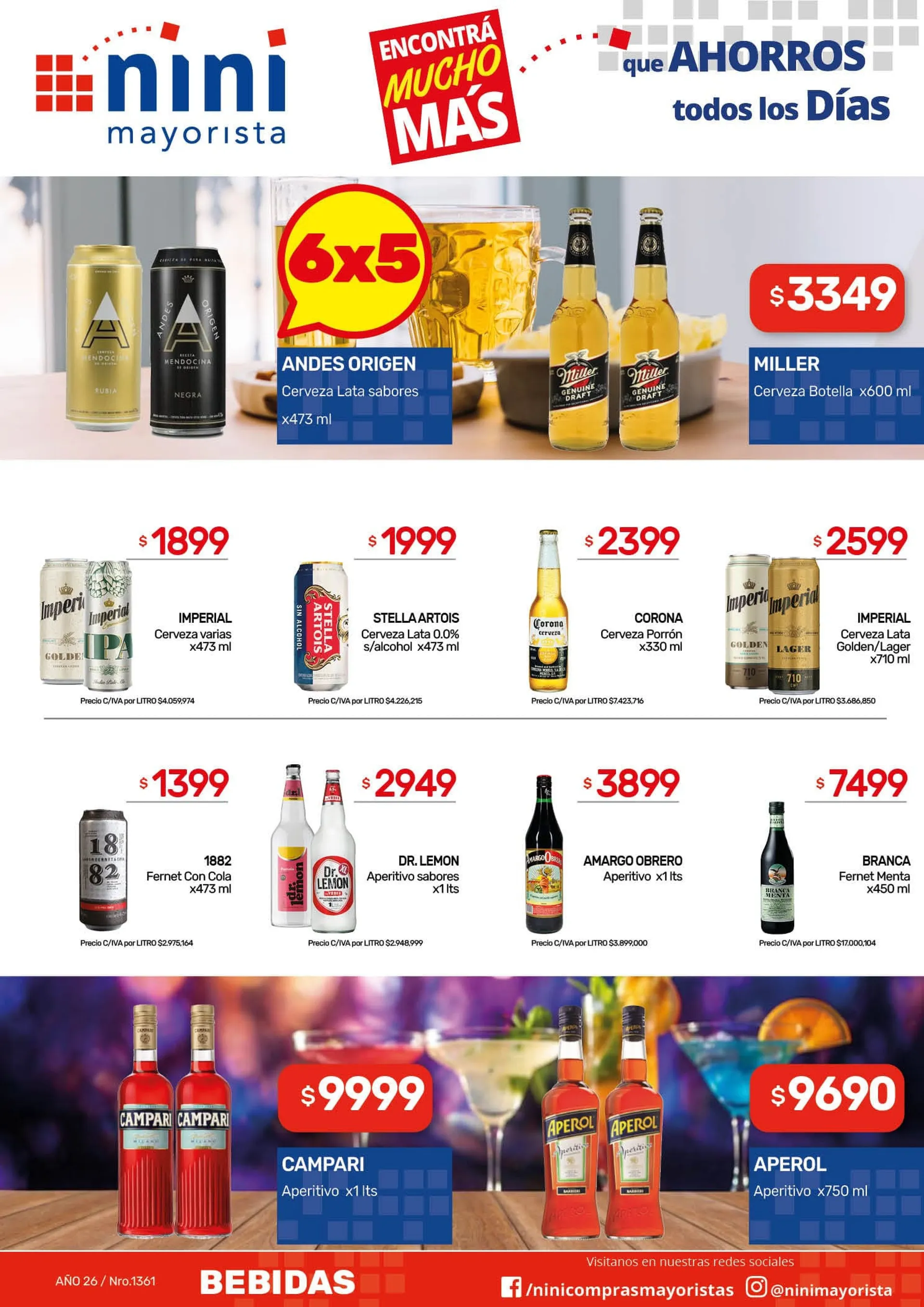 Ofertas de Nini Mayorista Ofertas 25 de mayo al 31 de mayo 2026 - Página 16 del catálogo