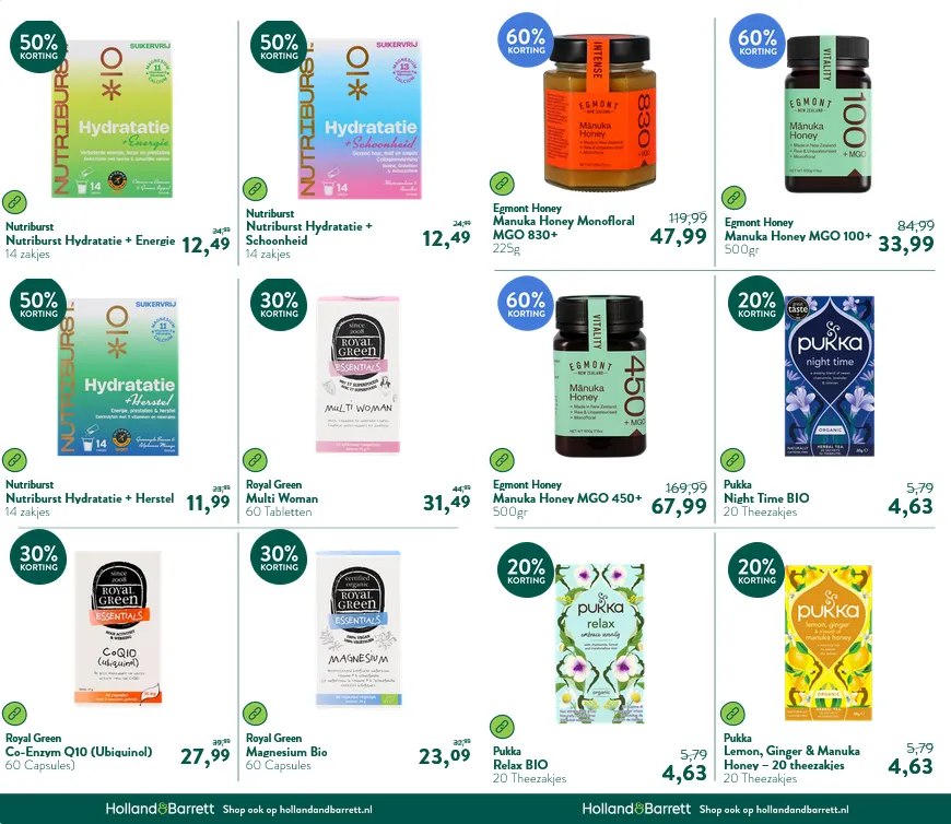 Holland & Barrett folders van 12 januari tot 18 januari 2026 - Folder pagina 16