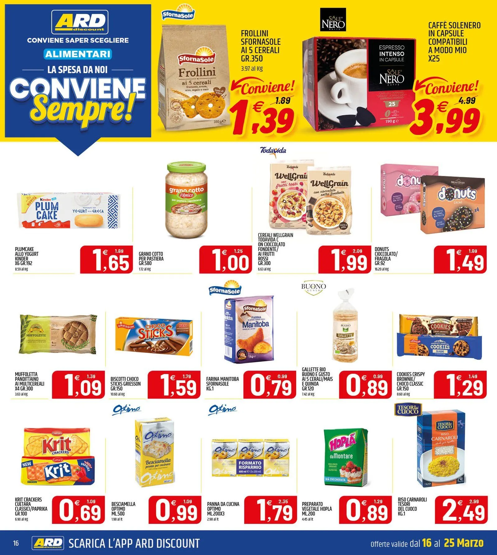 Volantini ARD Discount da 16 marzo a 25 marzo di 2026 - Pagina del volantino 16