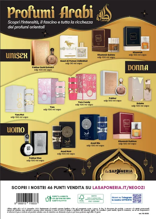 La Saponeria Volantino da 6 novembre a 25 novembre di 2025 - Pagina del volantino 16