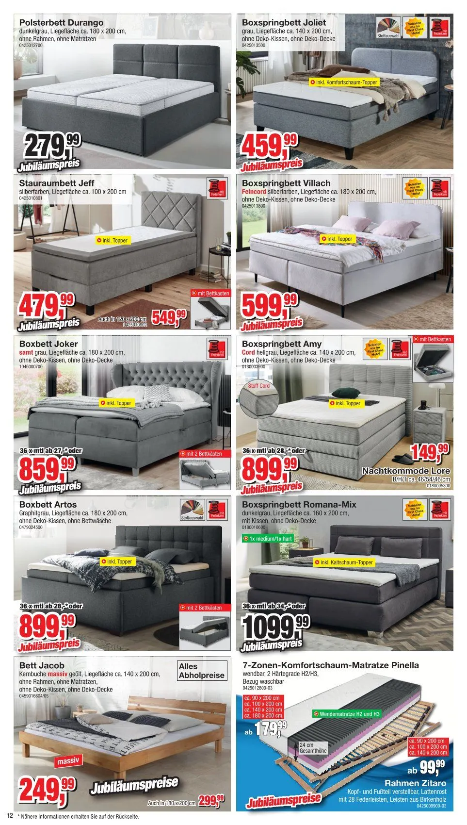 Möbelfundgrube Prospekte  von 30. Oktober bis 2. November 2025 - Prospekt seite 16