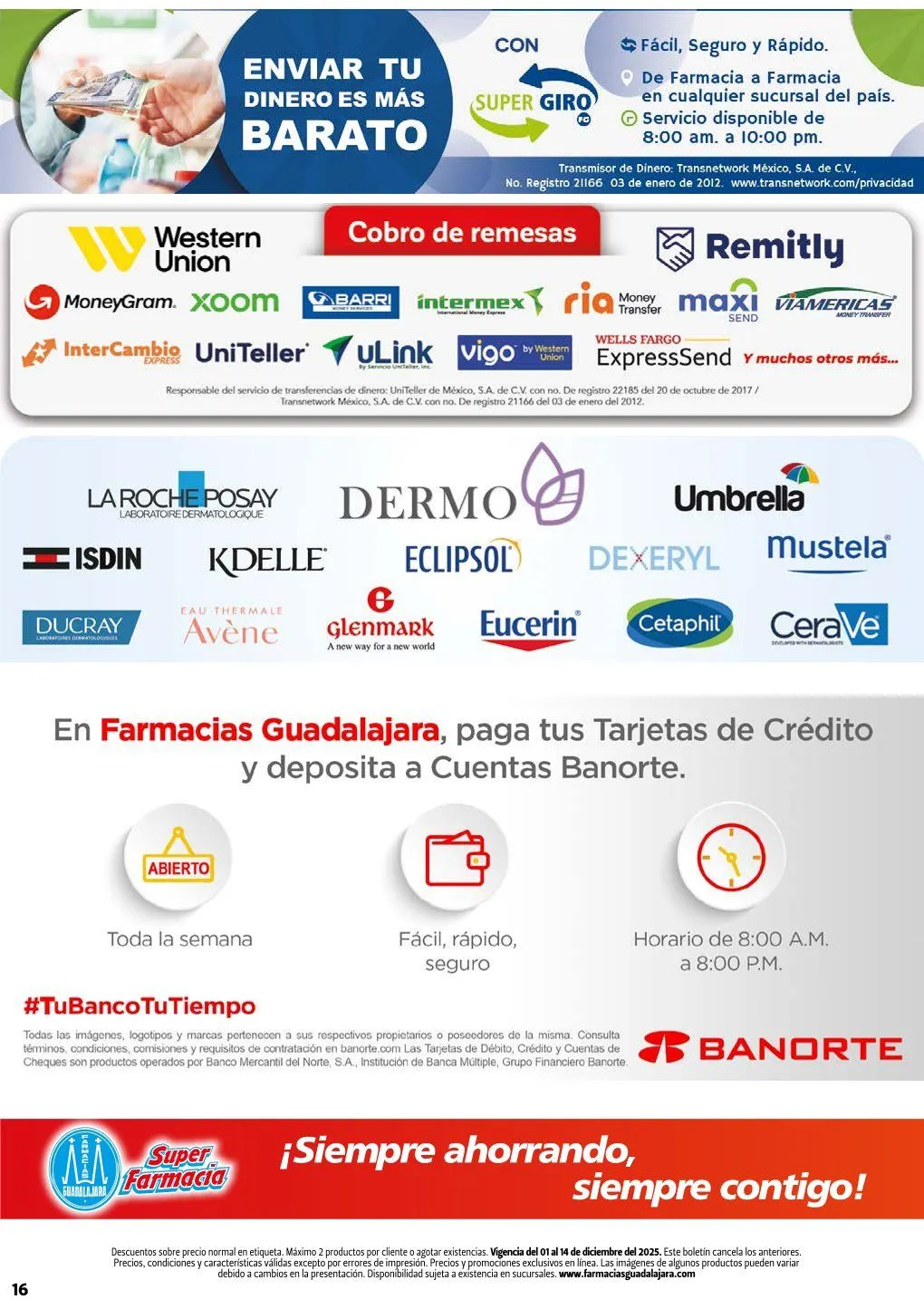 Catálogo de Farmacia Guadalajara 17 de diciembre al 22 de diciembre 2025 - Pagina 16