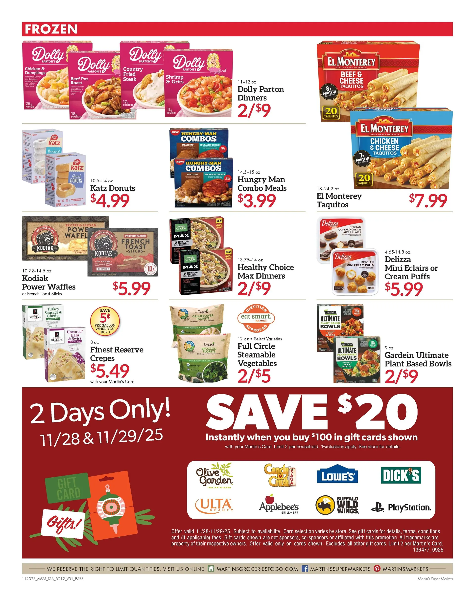 Weekly promotion Martin’s Sales spanning from November 23 to November 29 2025 - Page 16 for Catalogue 365