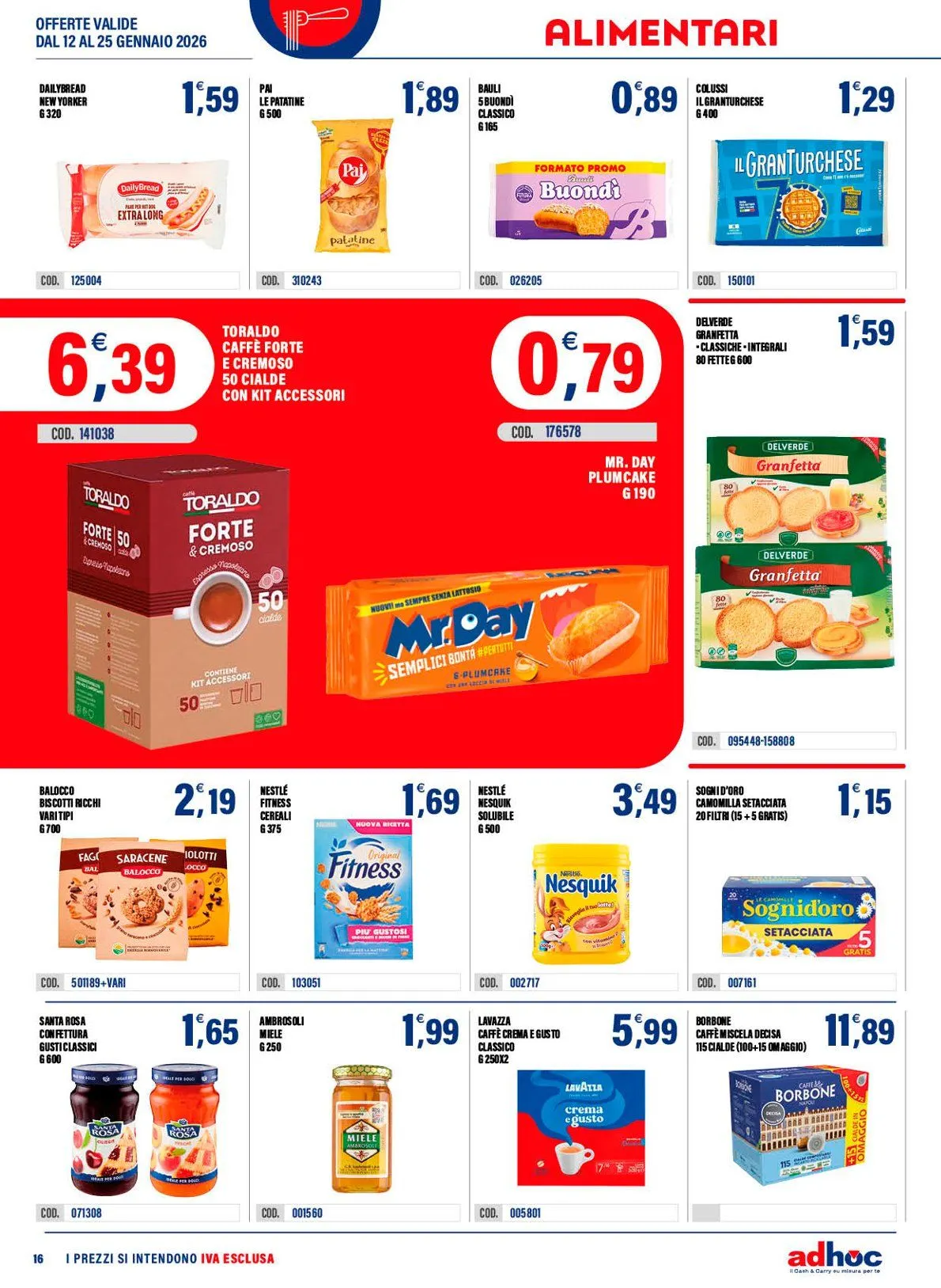 Volantino da 12 gennaio a 25 gennaio di 2026 - Pagina del volantino 16