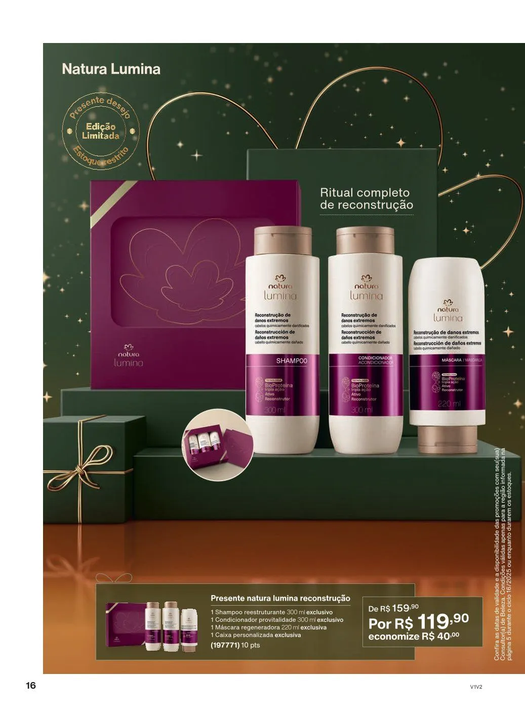 Encarte de Natura Ofertas 1 de outubro até 31 de outubro 2025 - Pagina 16