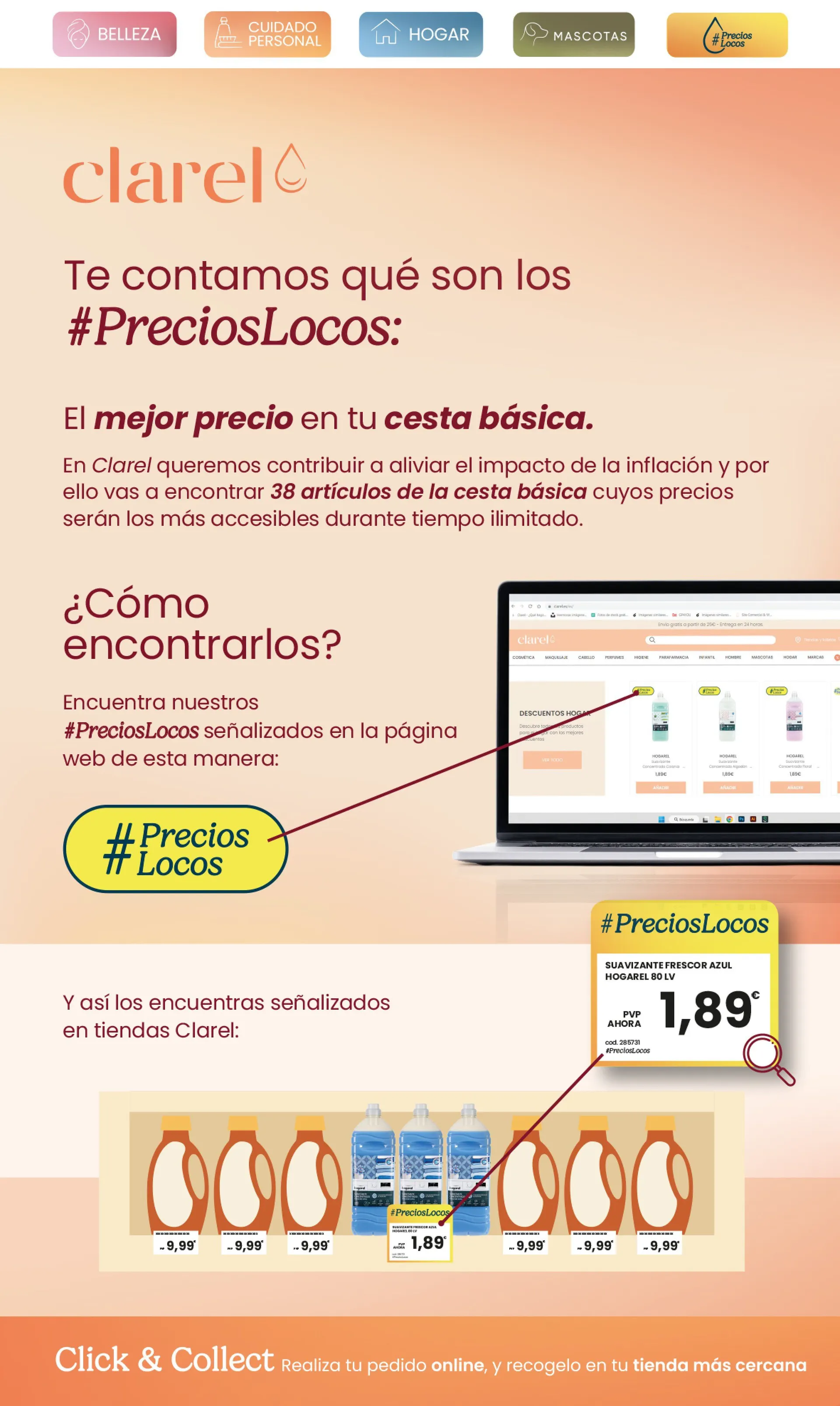 Catálogo de Clarel Ofertas 27 de mayo al 17 de julio 2026 - Página 16