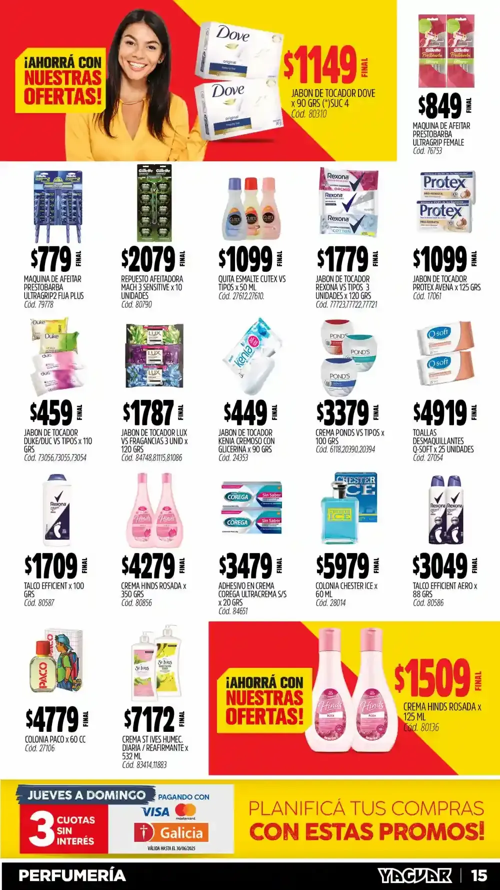 Ofertas de  Yaguar Ofertas 14 de abril al 20 de abril 2025 - Página 15 del catálogo