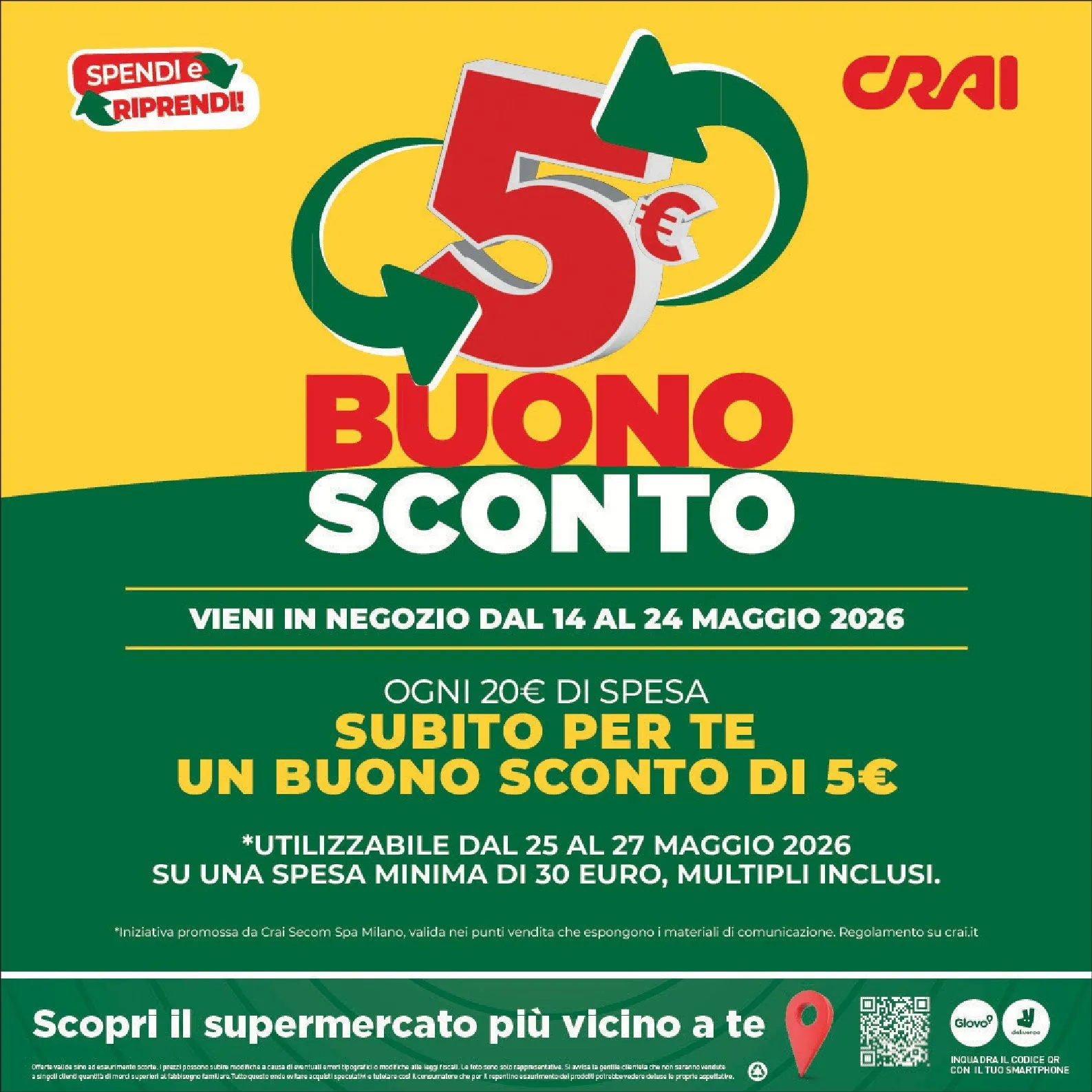 Volantini Crai da 14 maggio a 24 maggio di 2026 - Pagina del volantino 16