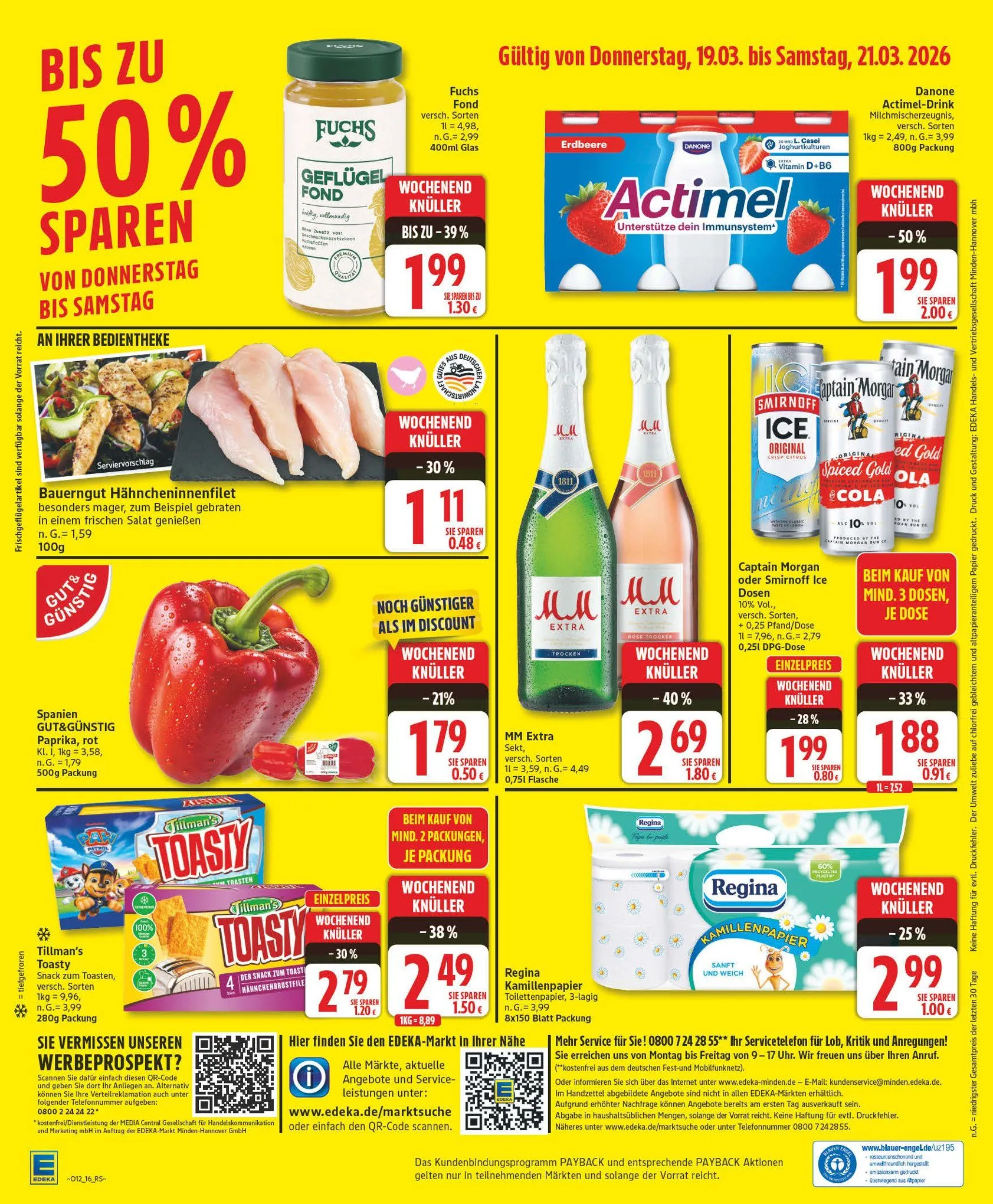 Edeka Prospekte von 16. März bis 21. März 2026 - Prospekt seite 16