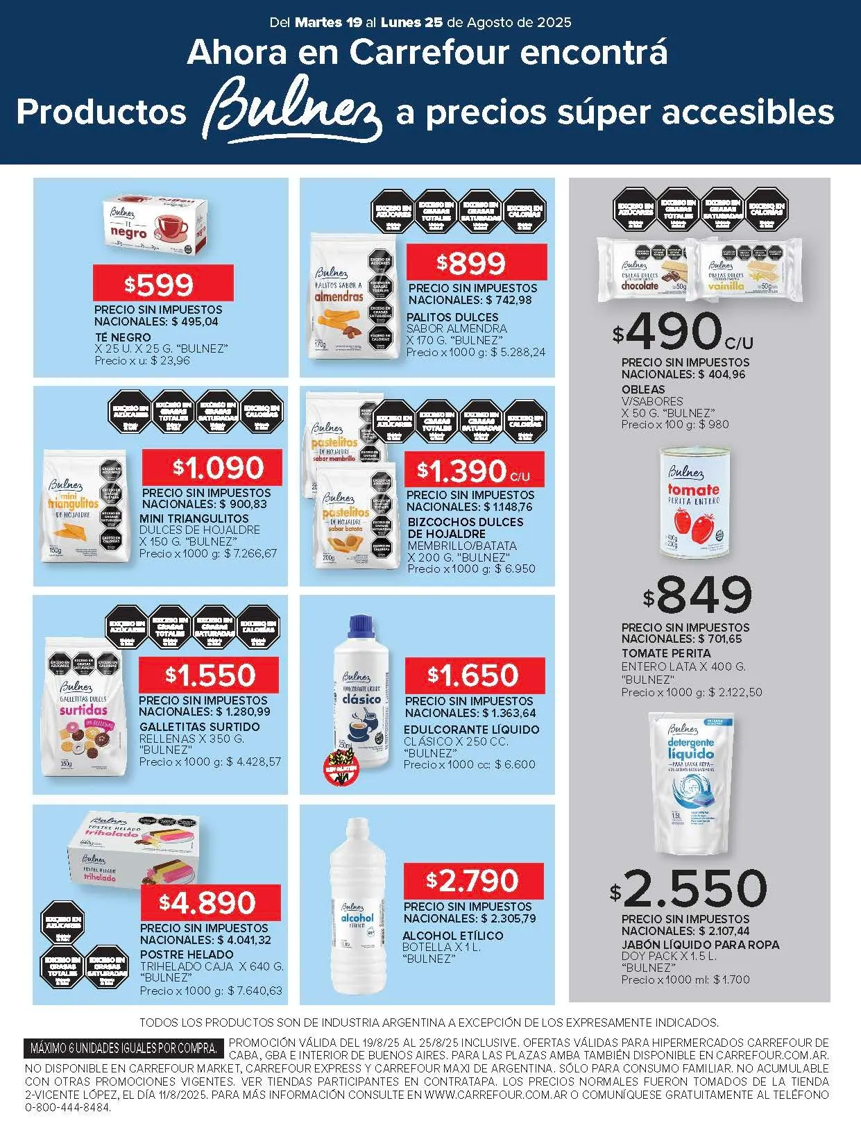 Ofertas de Ofertas Carrefour 19 de agosto al 26 de agosto 2025 - Página 15 del catálogo