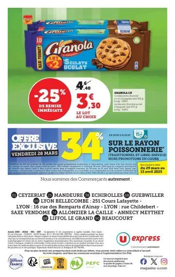 Promos de Super U du 11 mars au 23 mars 2025 - Catalogue page 16