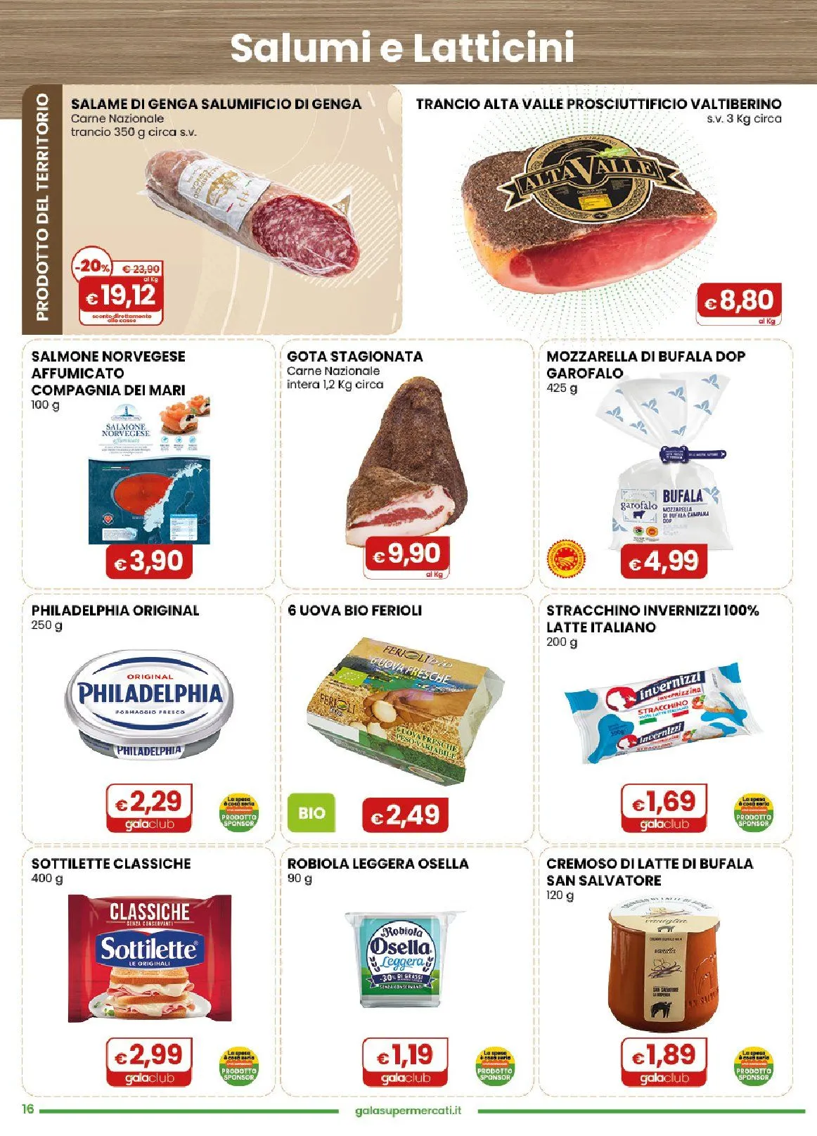 Volantini Gala Supermercati da 17 giugno a 30 giugno di 2026 - Pagina del volantino 16