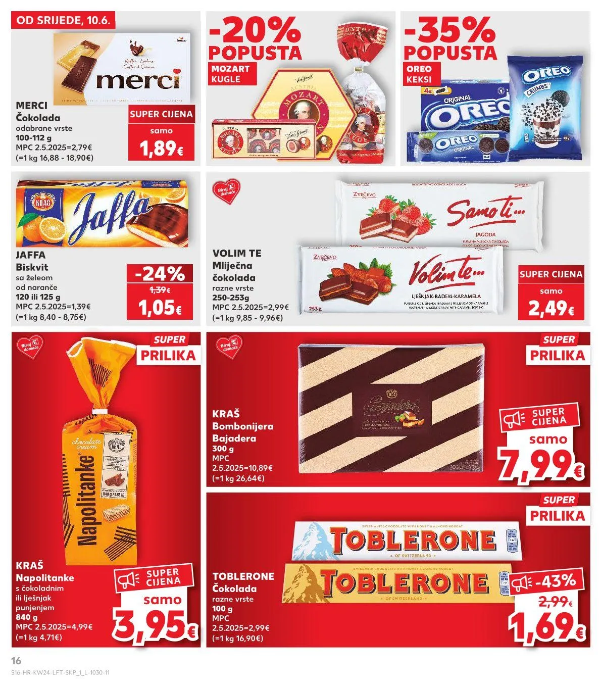 Katalog Kaufland od 10. lipnja do 16. lipnja 2026. - Pregled Stranica 16