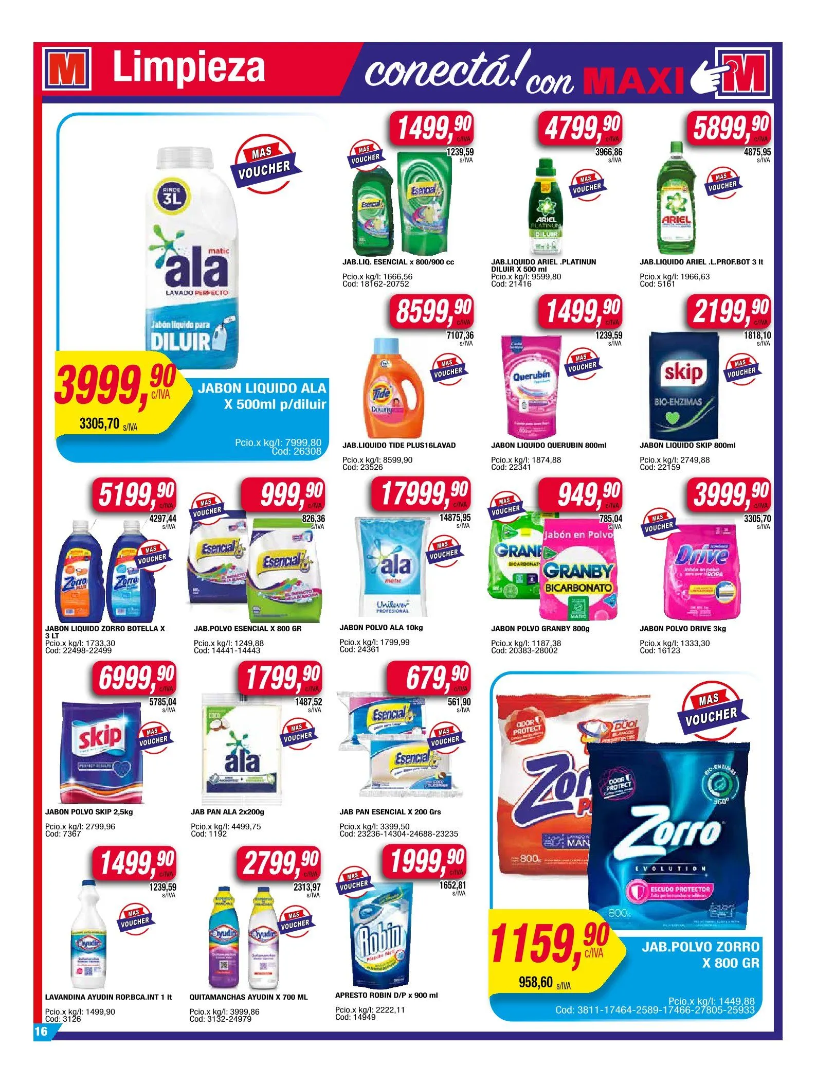 Ofertas de Maxiconsumo Ofertas 6 de enero al 12 de enero 2025 - Página 16 del catálogo