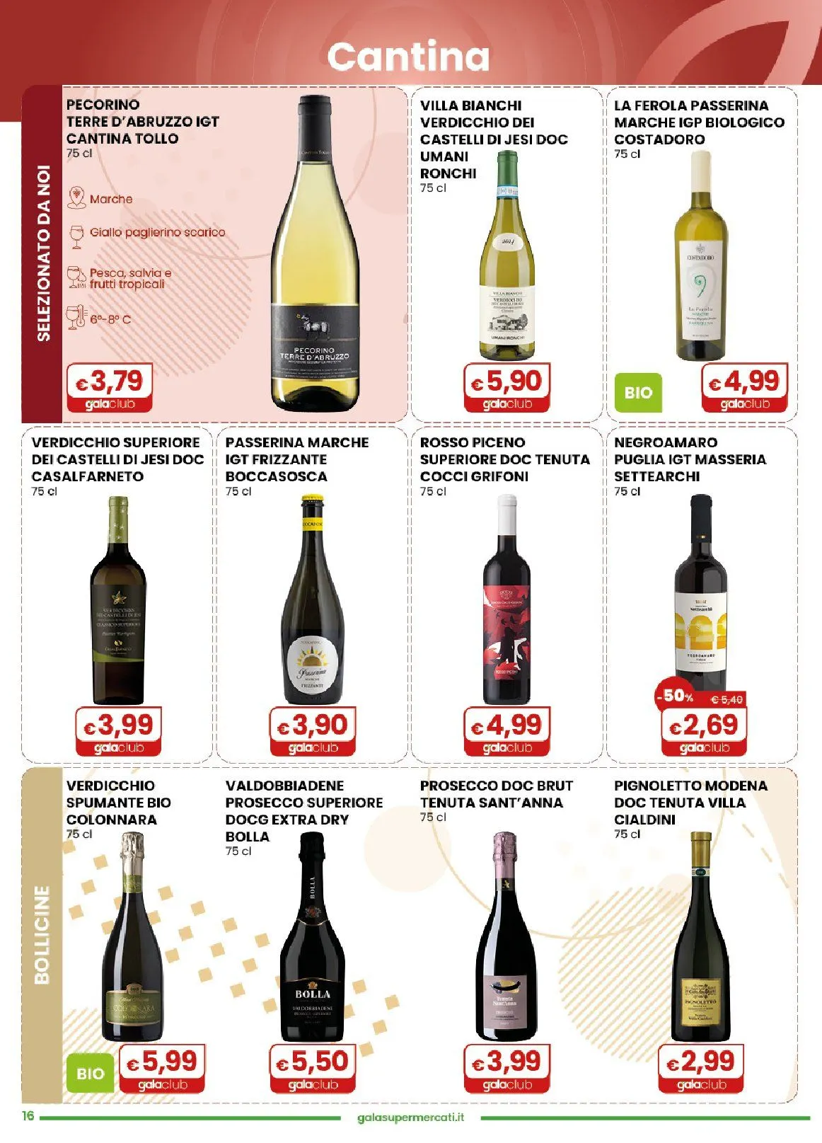 Volantini Gala Supermercati da 3 giugno a 16 giugno di 2026 - Pagina del volantino 16