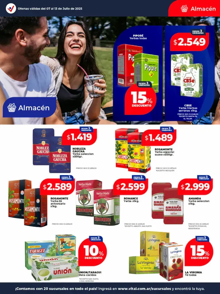 Ofertas de Ofertas Vital 7 de julio al 13 de julio 2025 - Página 17 del catálogo