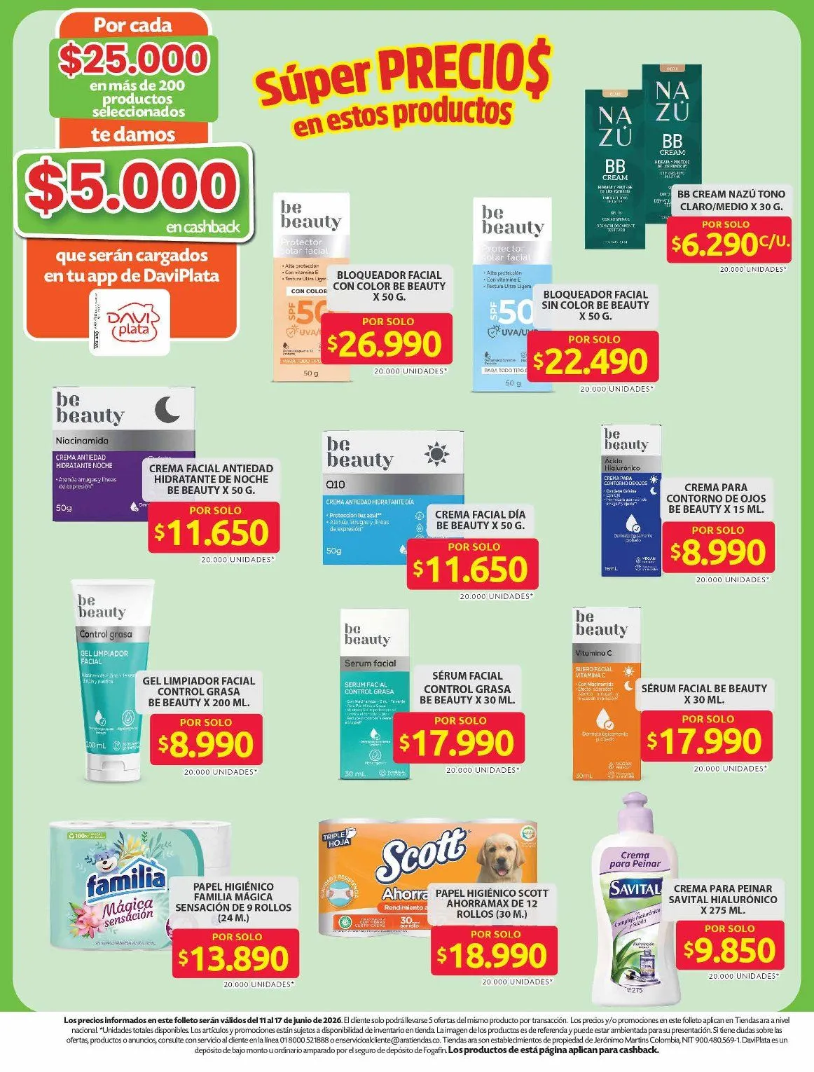 Catalogo de ofertas de Ara 11 de junio al 8 de julio 2026 - Pag 16