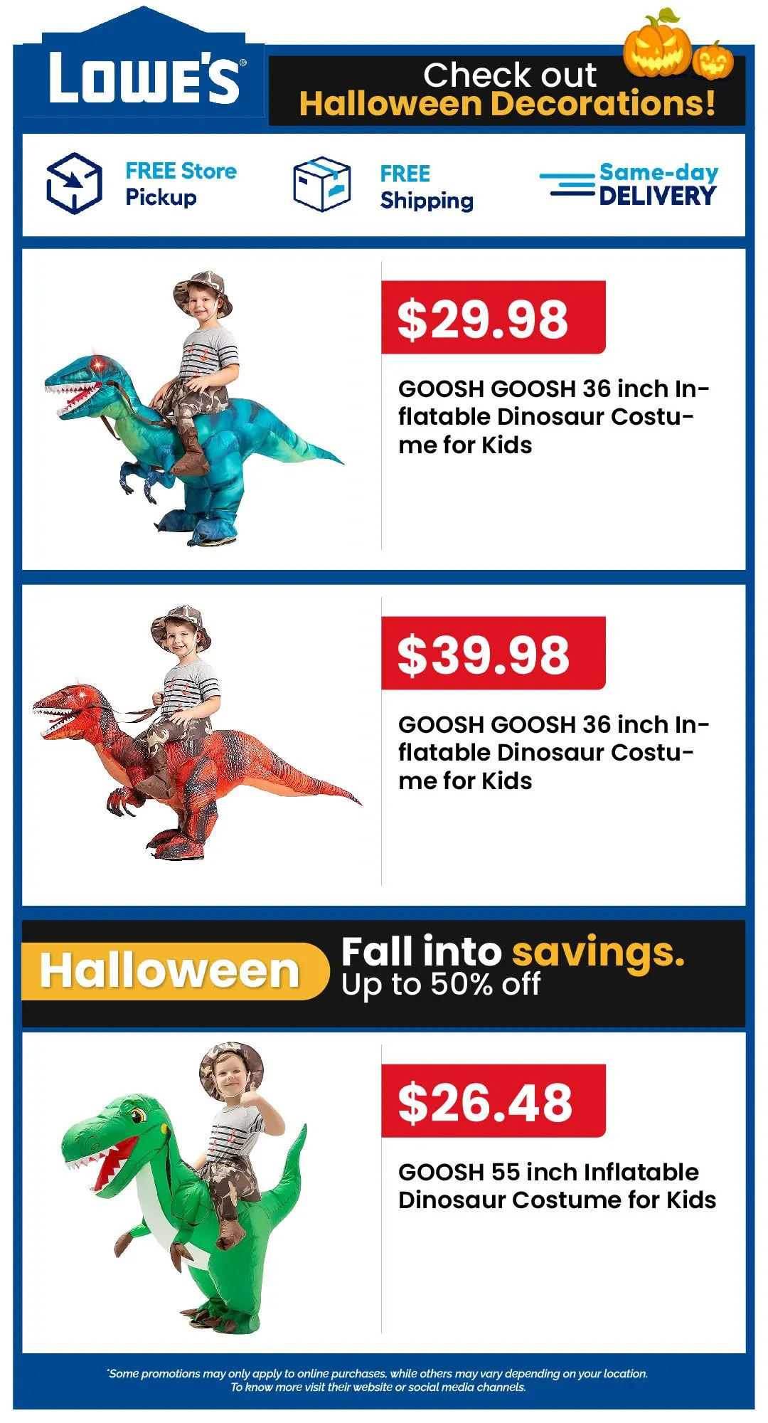 Weekly ad Lowe's Halloween sales from September 27 to October 31 2024 - Page 15