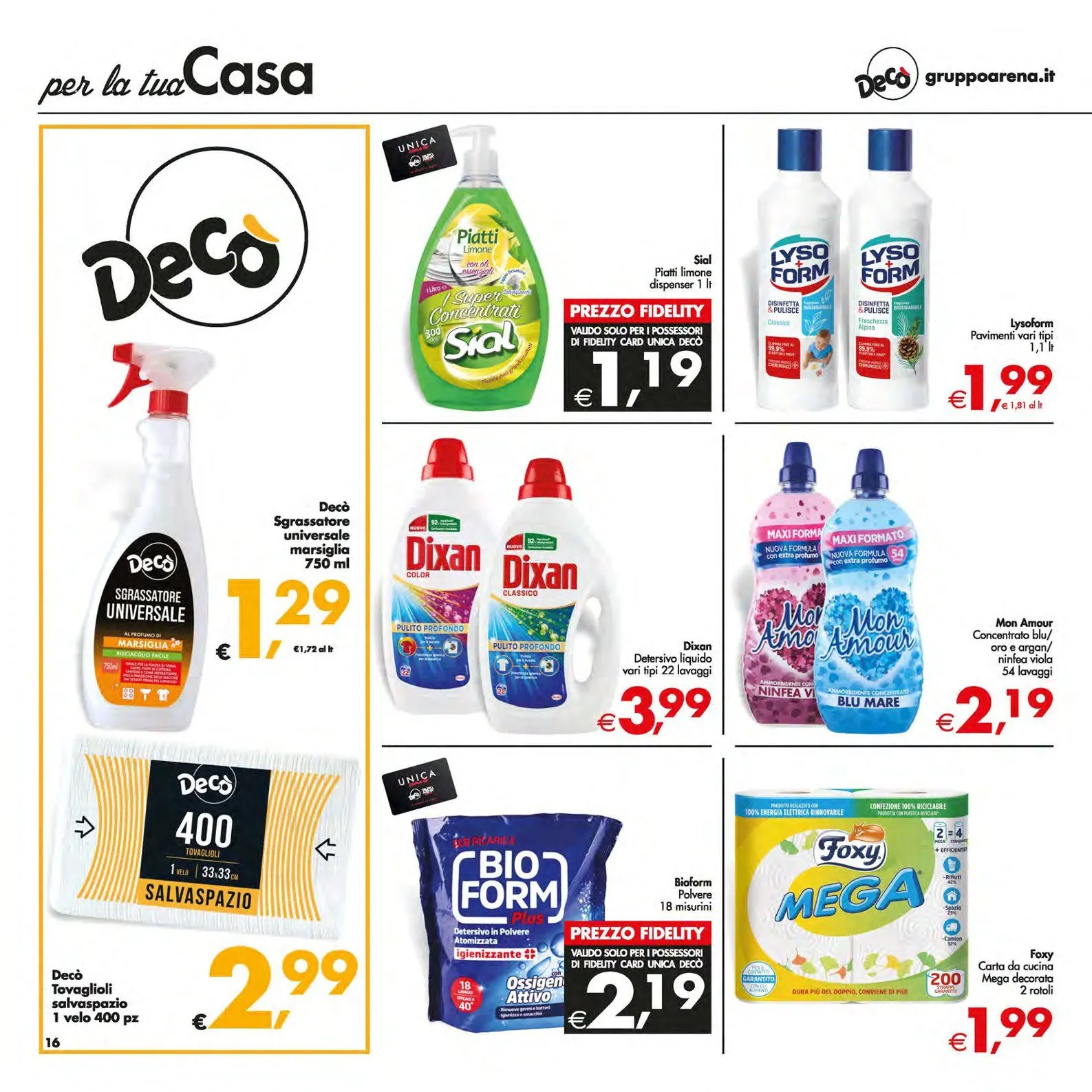 Deco Volantino da 5 gennaio a 12 gennaio di 2026 - Pagina del volantino 16