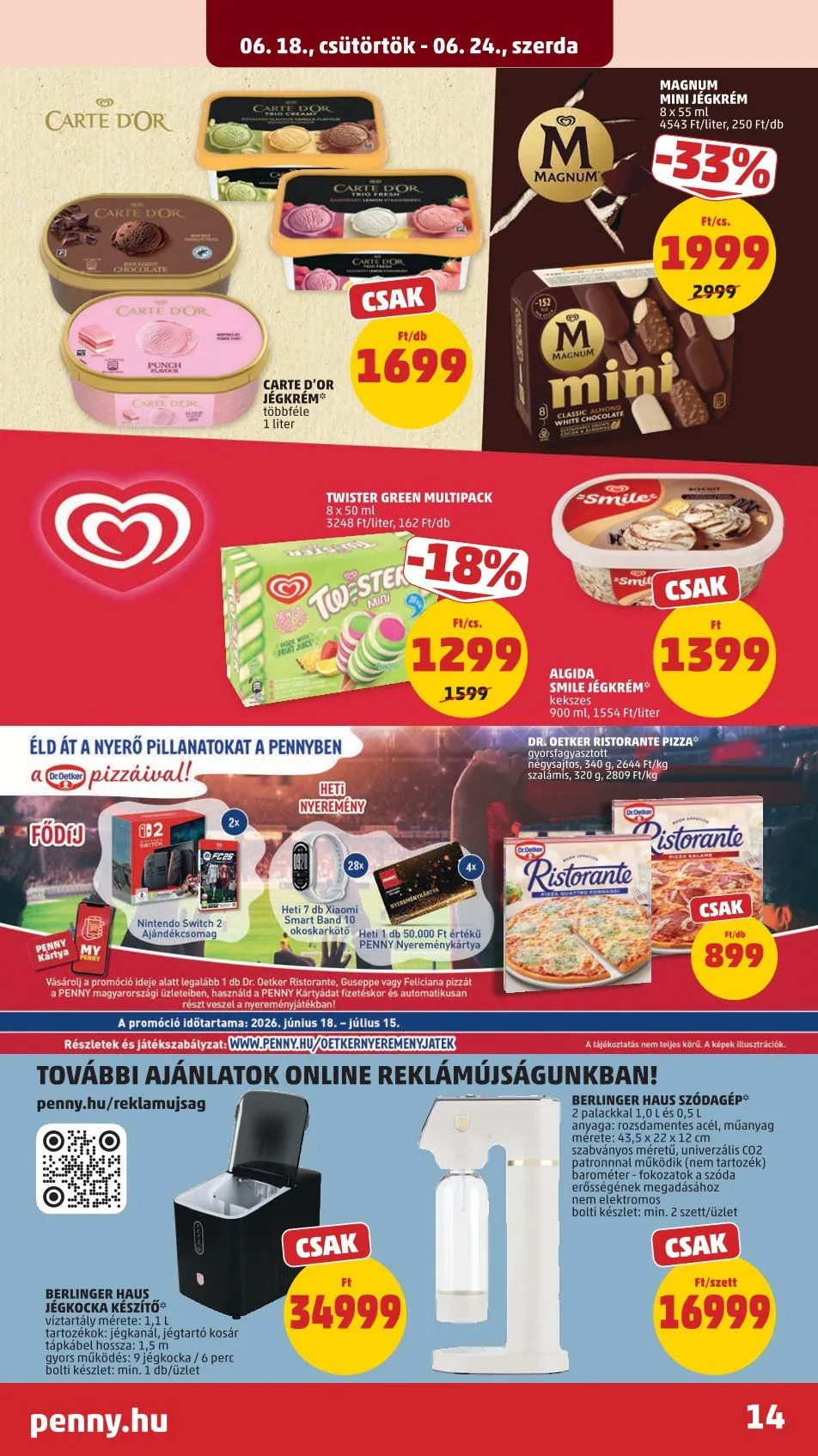 Katalógus  Penny Market legfrissebb ajánlatai június 18.-tól június 24.-ig 2026. - Oldal 16