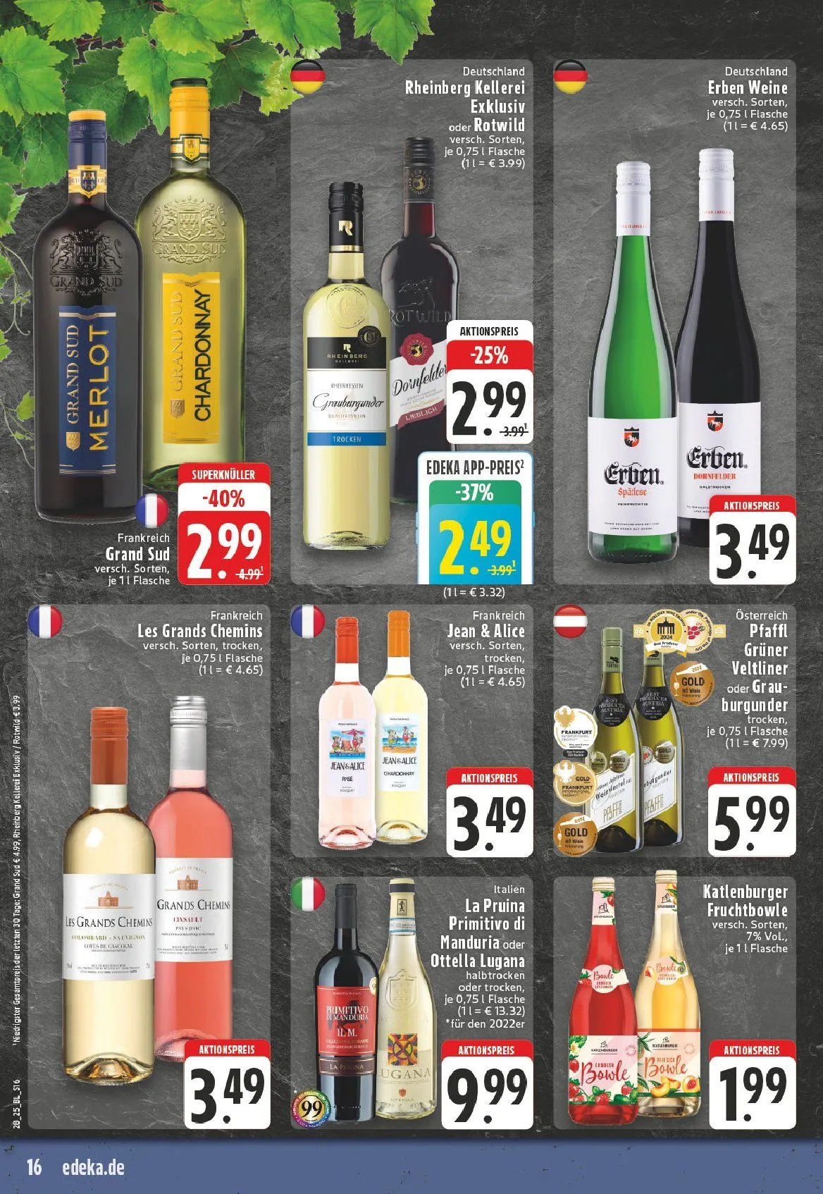 Edeka Prospekte von 7. Juli bis 12. Juli 2025 - Prospekt seite 16