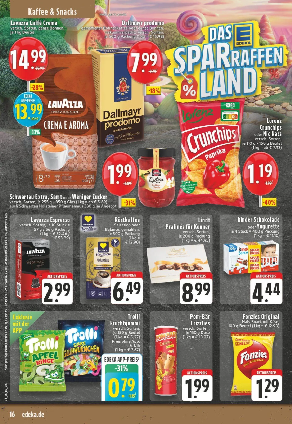 Edeka Prospekte von 1. September bis 6. September 2025 - Prospekt seite 16