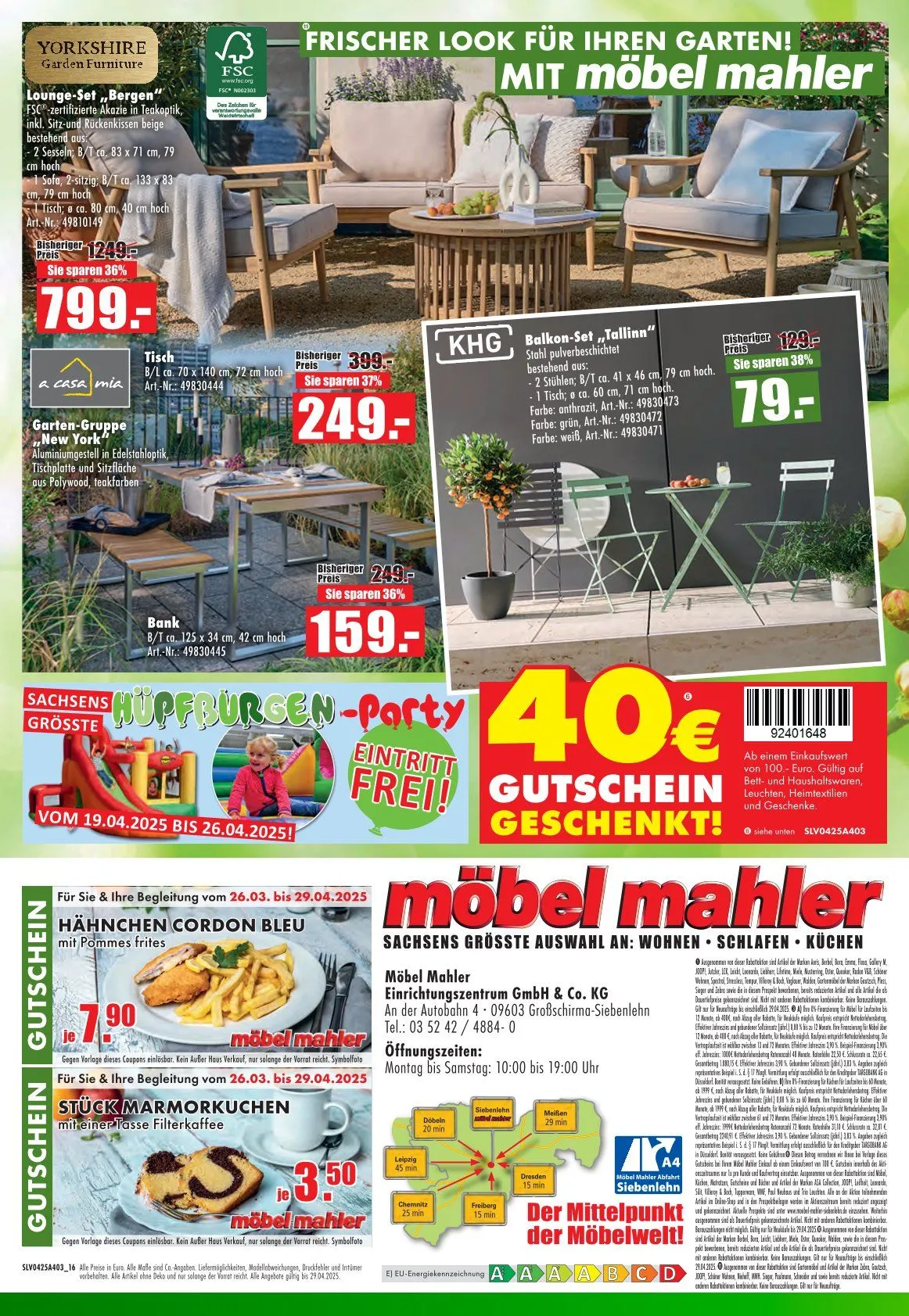Möbel Mahler Prospekt von 1. April bis 29. April 2025 - Prospekt seite 16