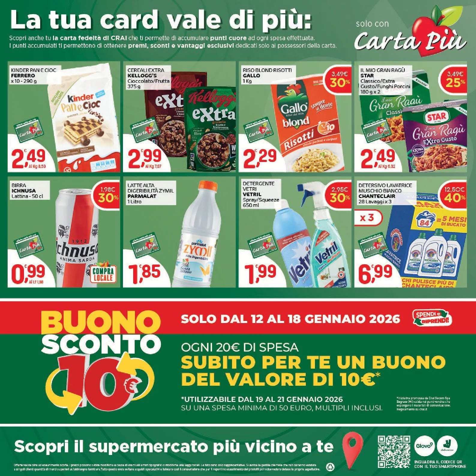Volantini Crai da 8 gennaio a 18 gennaio di 2026 - Pagina del volantino 16