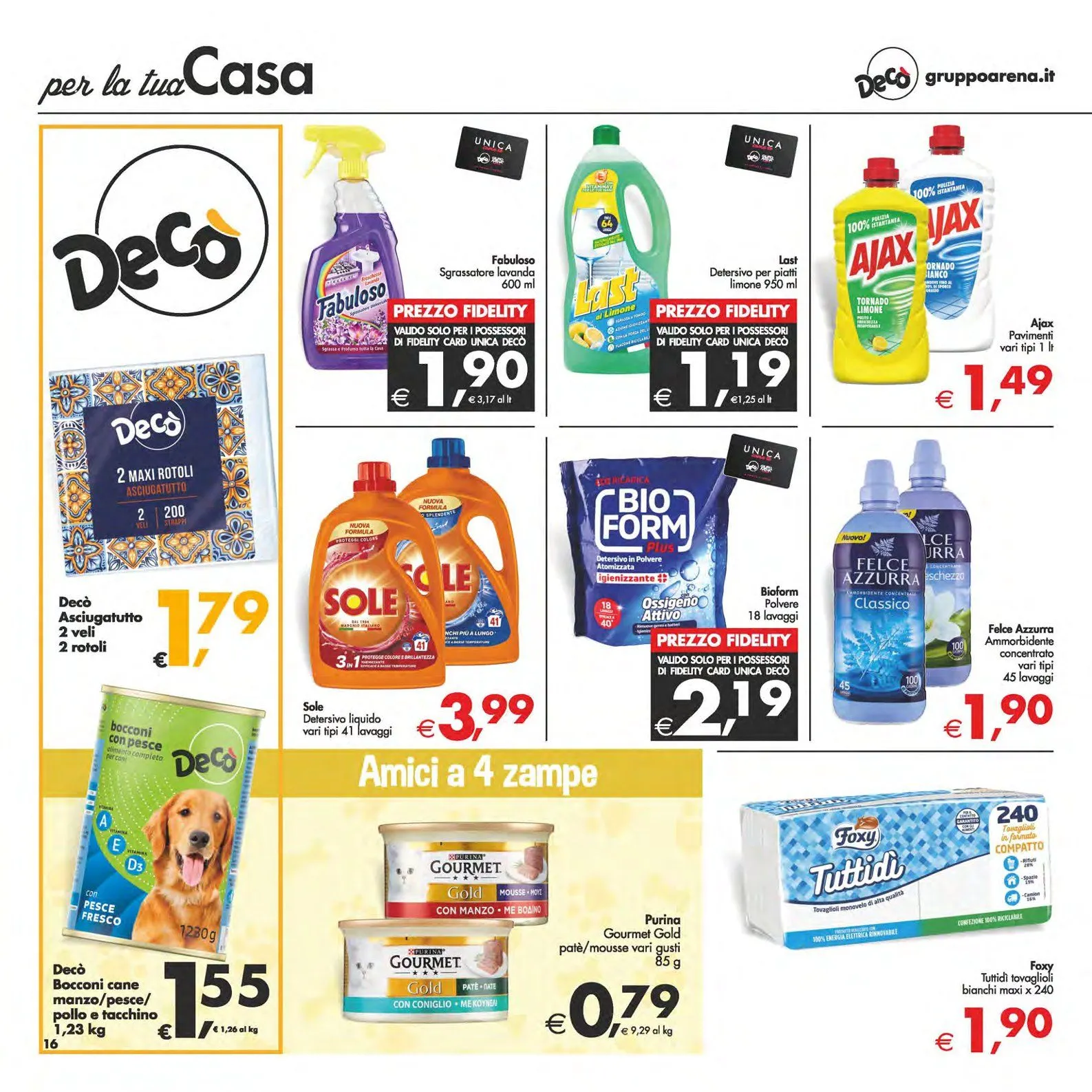  Volantini Deco Supermercati da 25 febbraio a 5 marzo di 2026 - Pagina del volantino 16