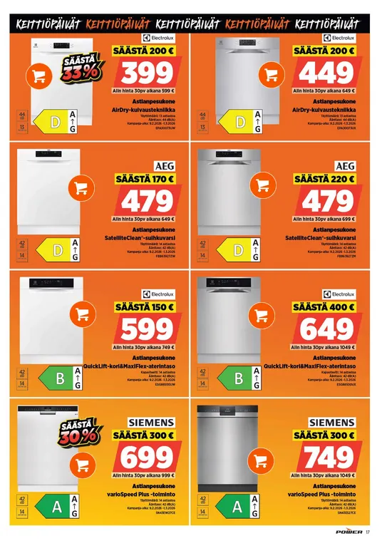 Power voimassa alkaen 20. helmikuuta - 25. helmikuuta 2026 - Tarjouslehti sivu 16