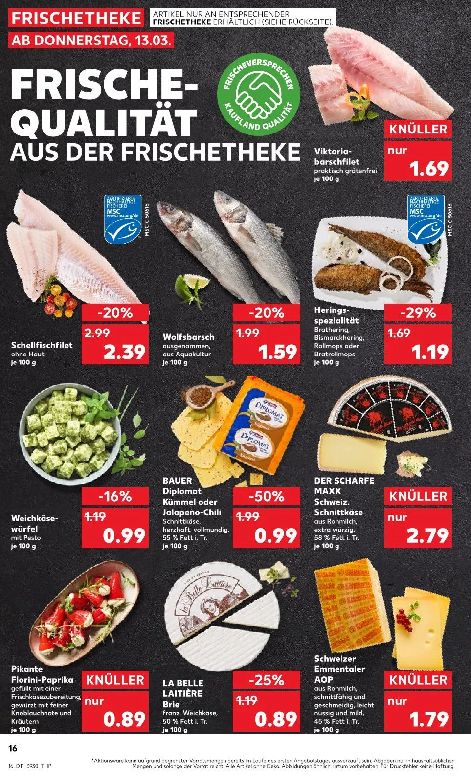 Kaufland Prospekt von 13. März bis 19. März 2025 - Prospekt seite 16