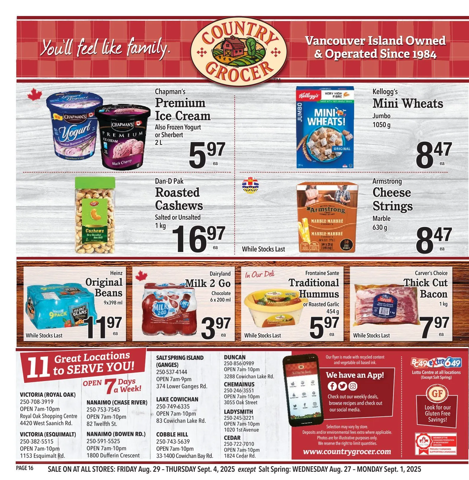 Country Grocer Sales from September 4 to September 10 2025 - flyer page 16