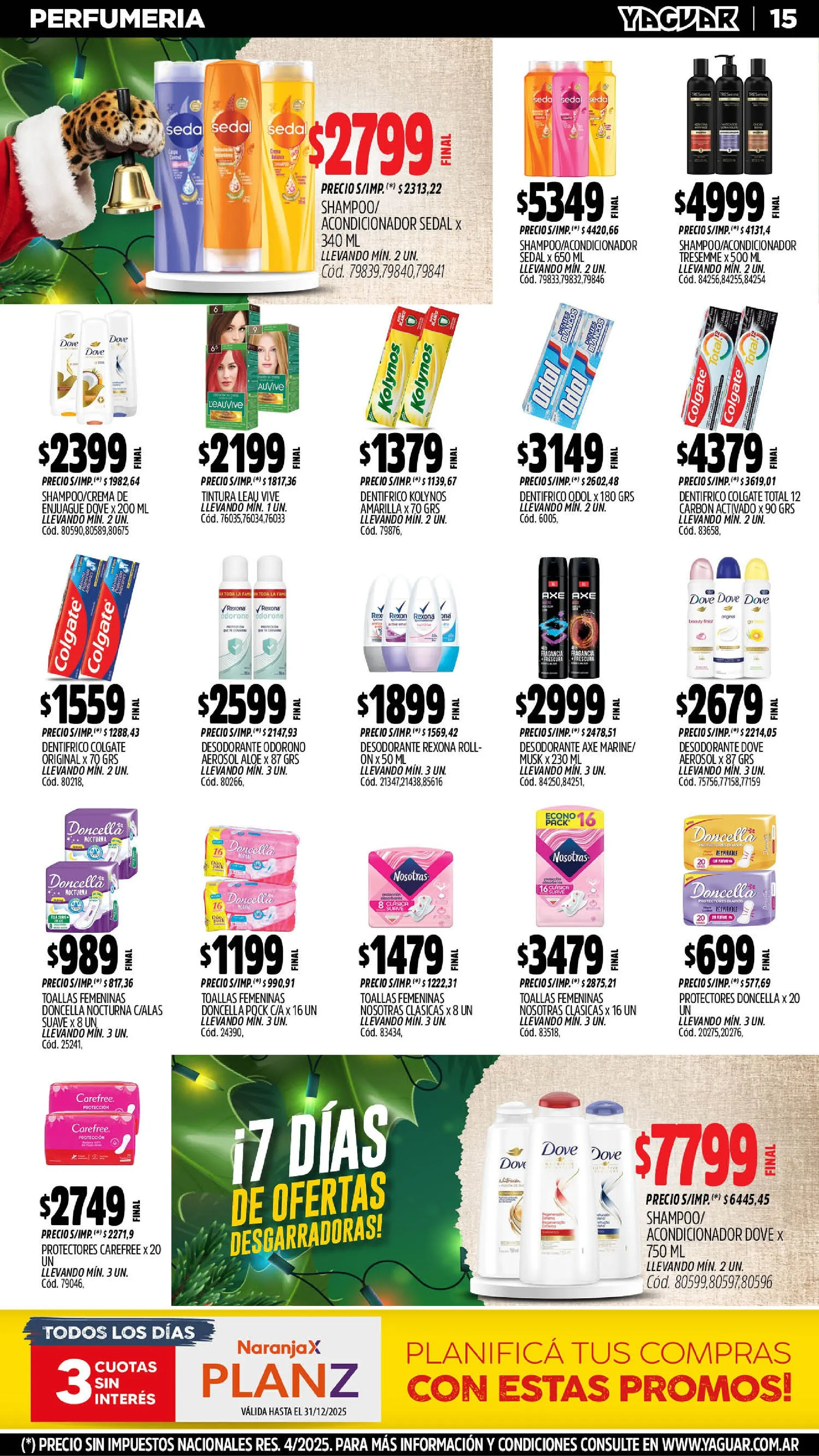 Ofertas de Yaguar Sales 1 de diciembre al 7 de diciembre 2025 - Página 16 del catálogo