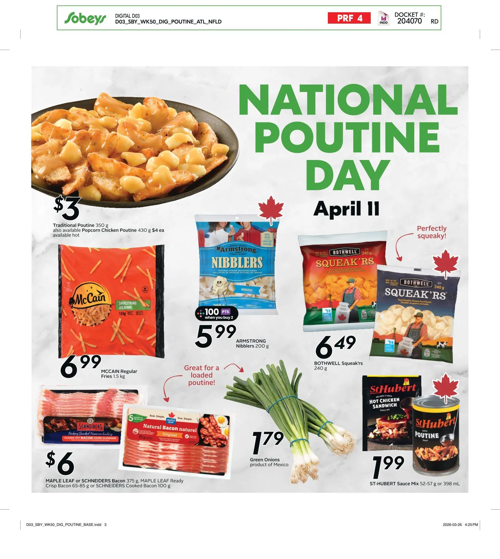 Sobeys Sales from April 9 to April 15 2026 - flyer page 16