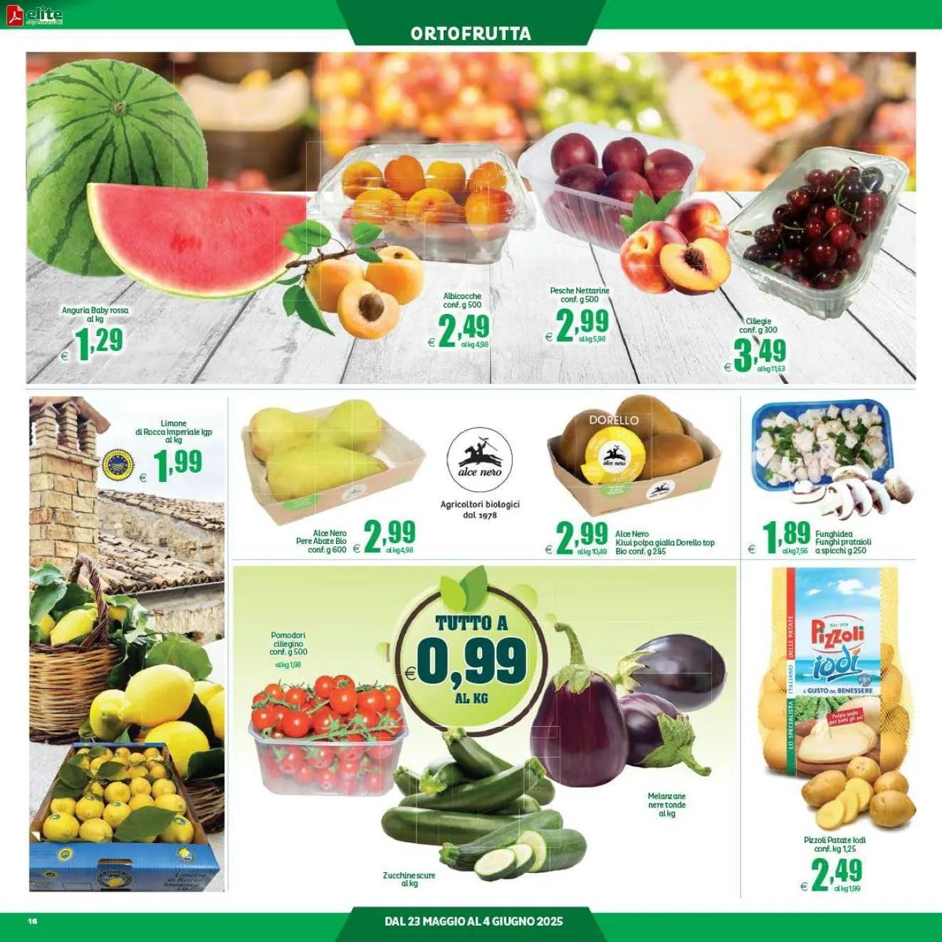 Elite Supermercati volantino da 23 maggio a 4 luglio di 2025 - Pagina del volantino 16