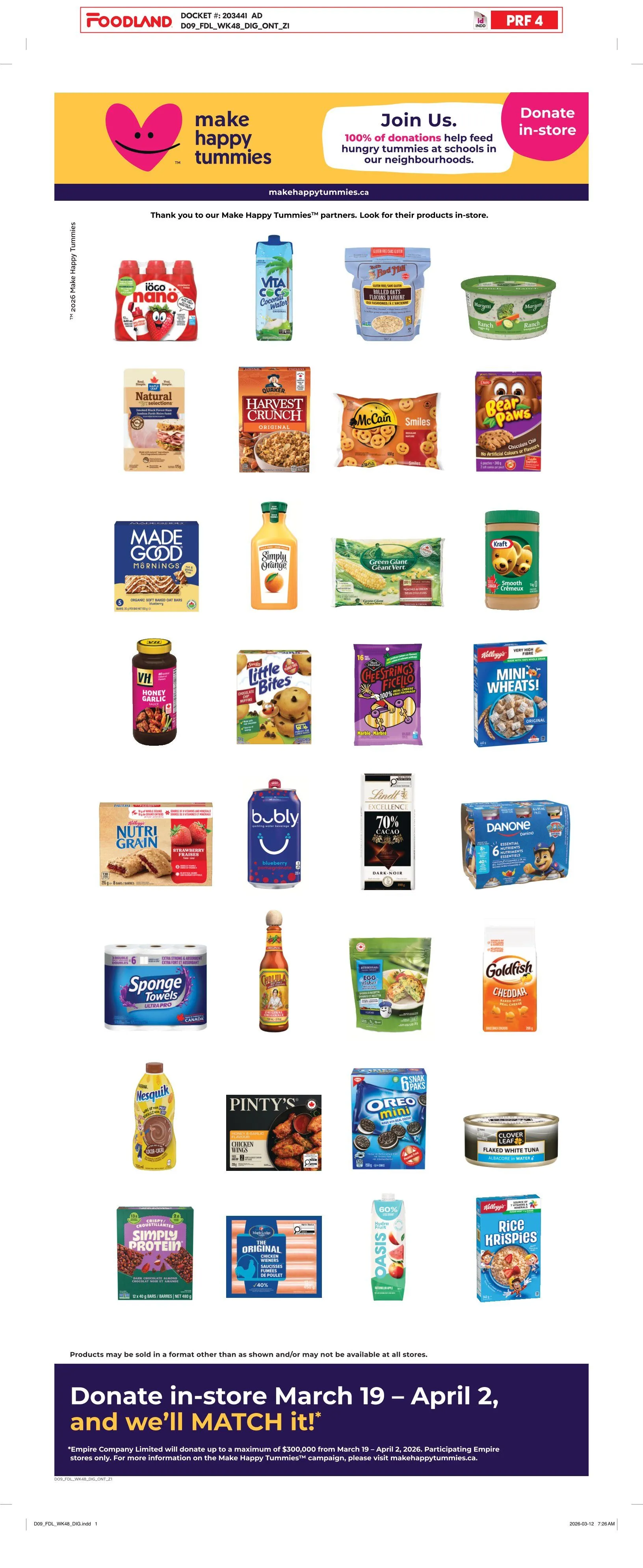  Foodland Sales from March 26 to April 1 2026 - flyer page 14