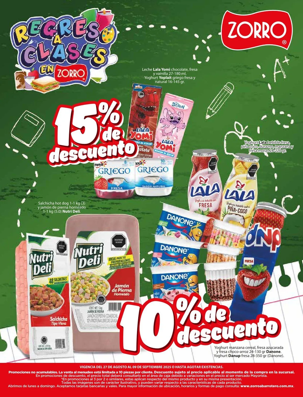 Catálogo de Zorro Ofertas 27 de agosto al 9 de septiembre 2025 - Pagina 16