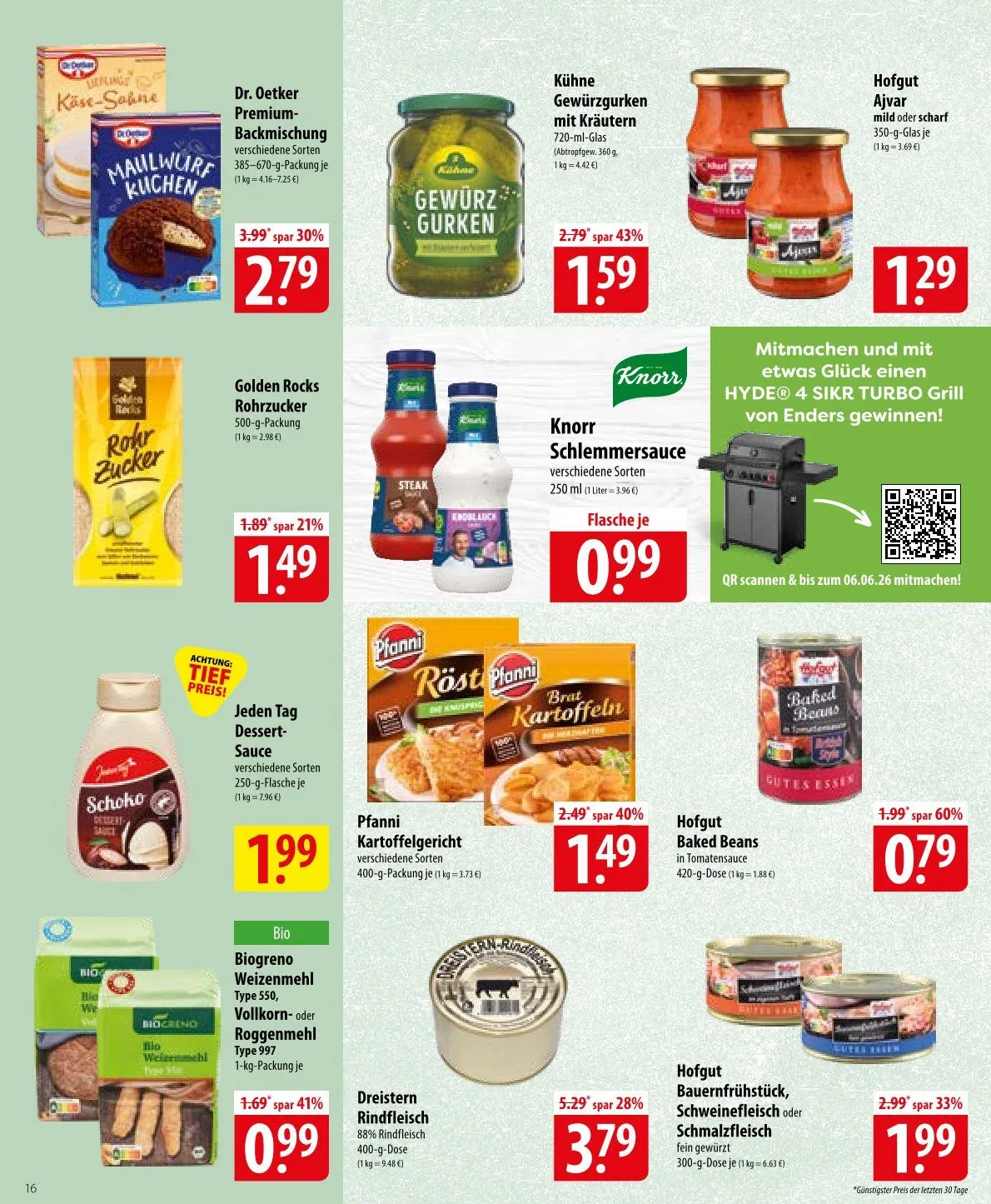 Famila Angebote von 25. Mai bis 31. Mai 2026 - Prospekt seite 16