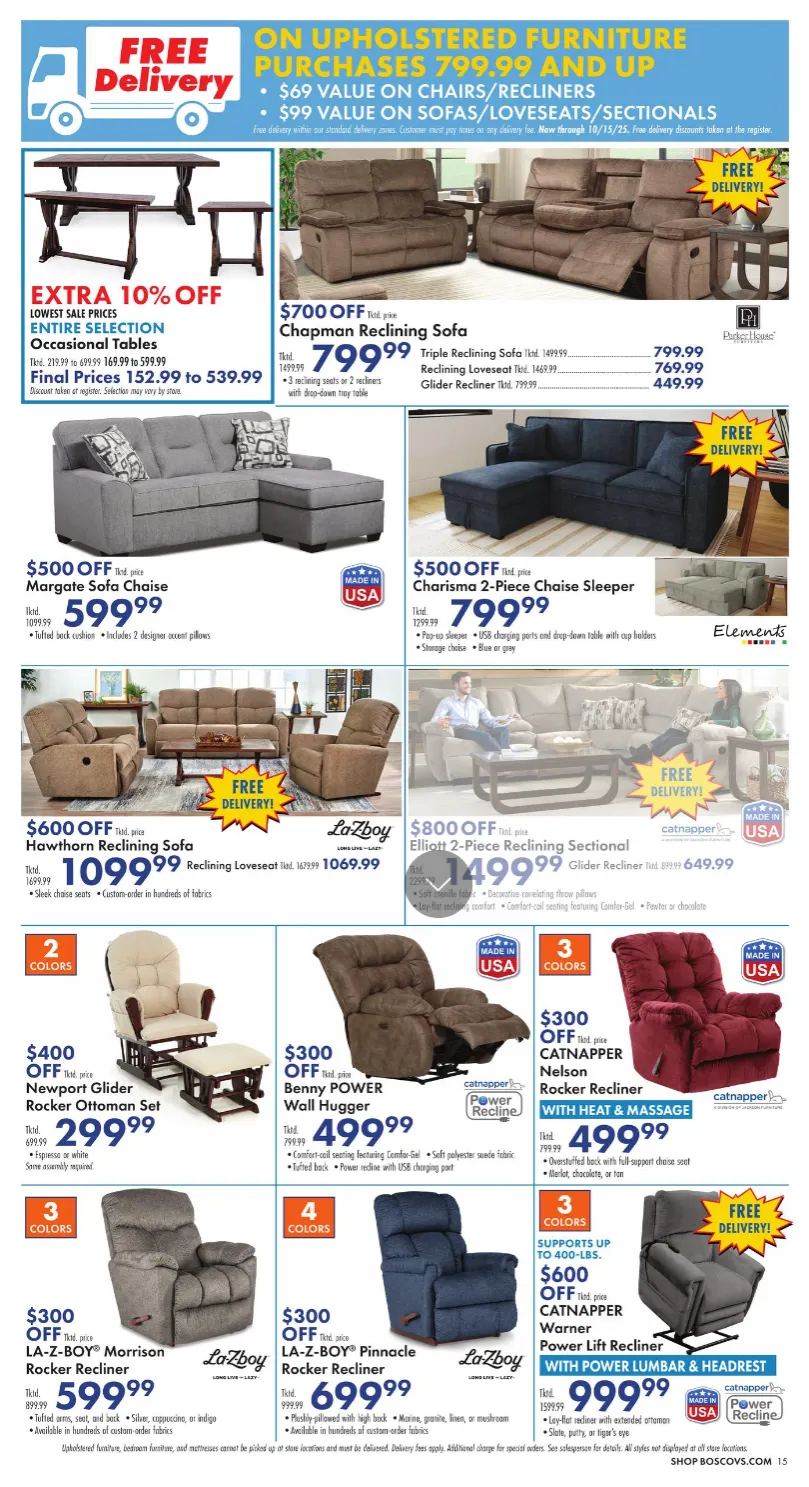 Weekly ad Boscov s Sales from October 2 to October 8 2025 - Page 16