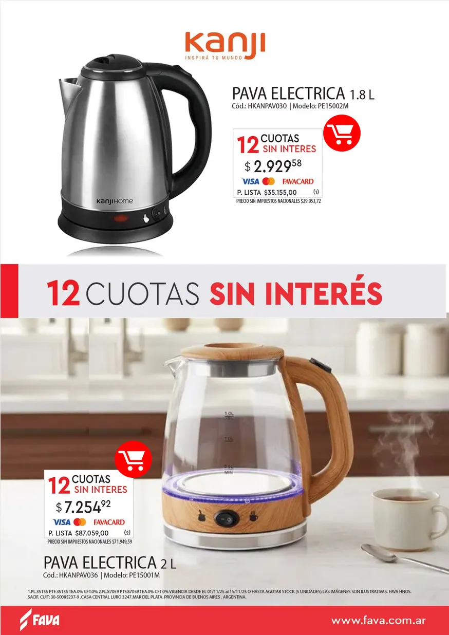 Ofertas de FAVA Ofertas 1 de noviembre al 30 de noviembre 2025 - Página 16 del catálogo