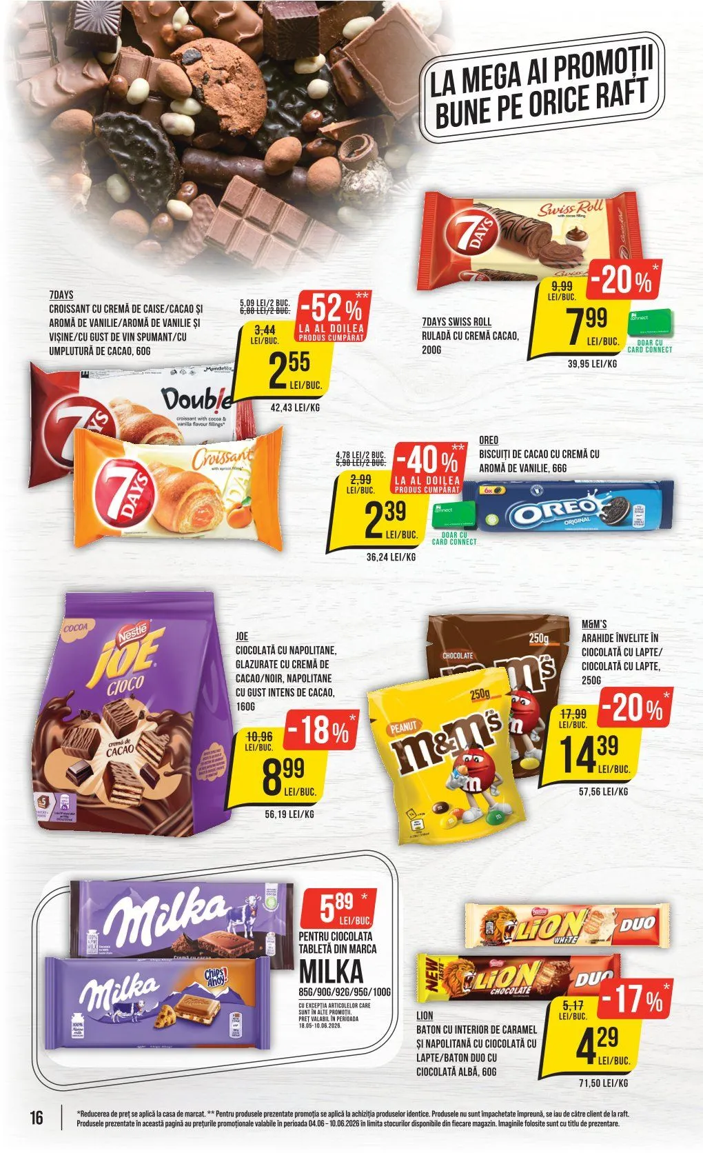 Catalog Mega Image de la 4 iunie până la 10 iunie 2026 - Revista Pagina 16