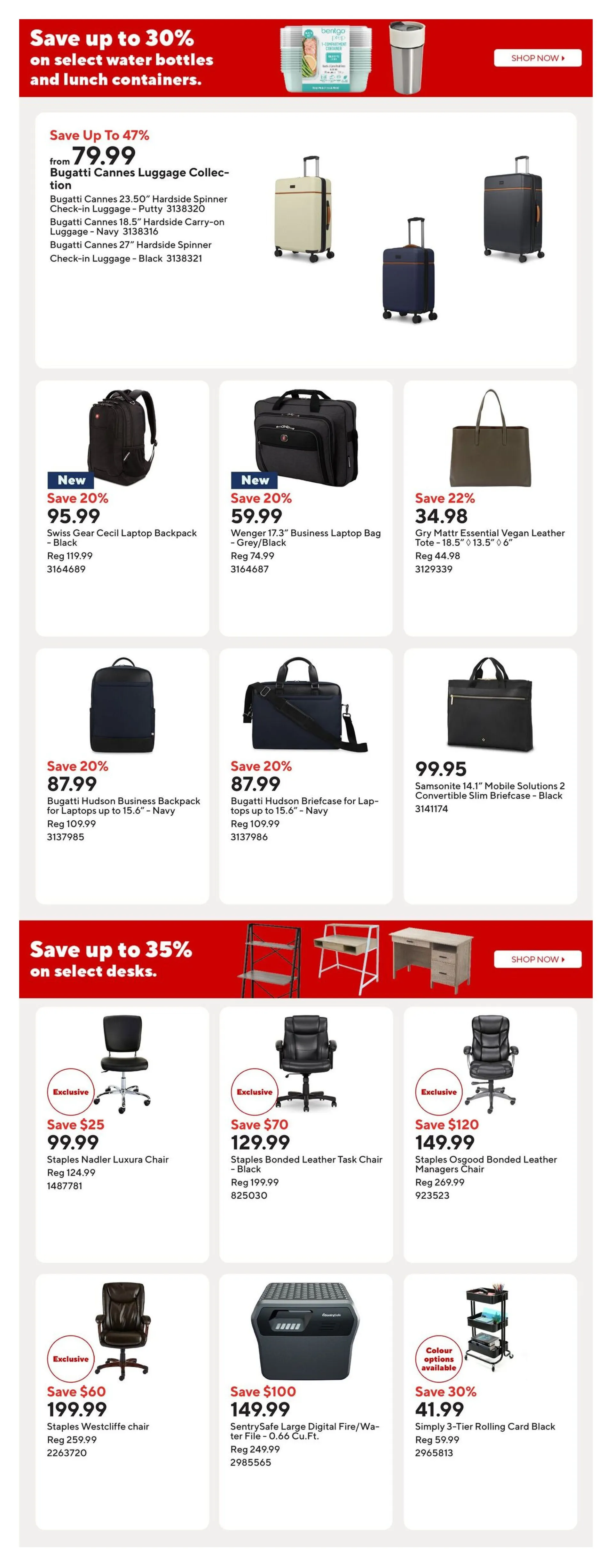 Staples Sales from April 21 to April 27 2026 - flyer page 16