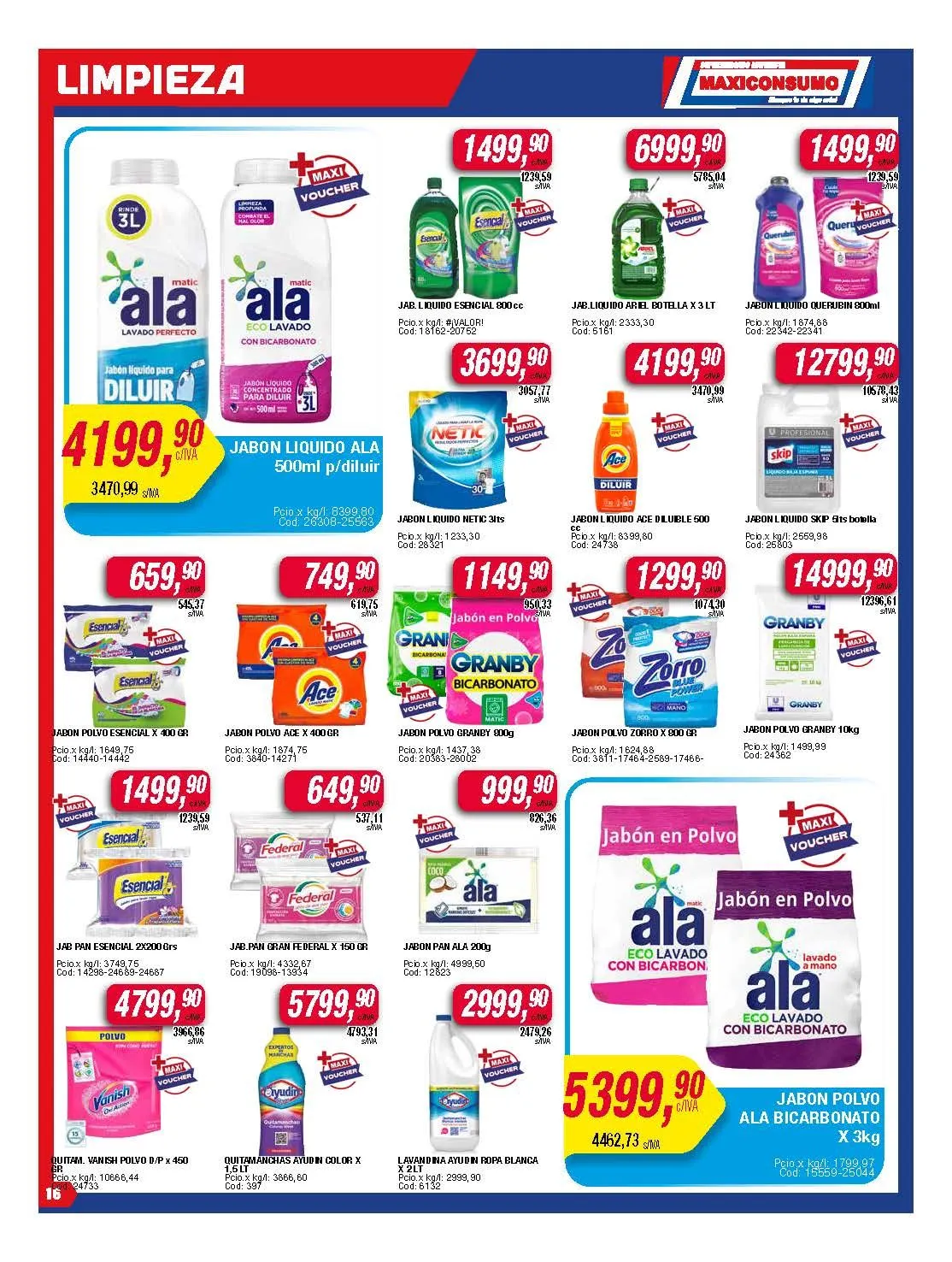 Ofertas de Ofertas de la semana Maxiconsumo 2 de junio al 8 de junio 2025 - Página 16 del catálogo